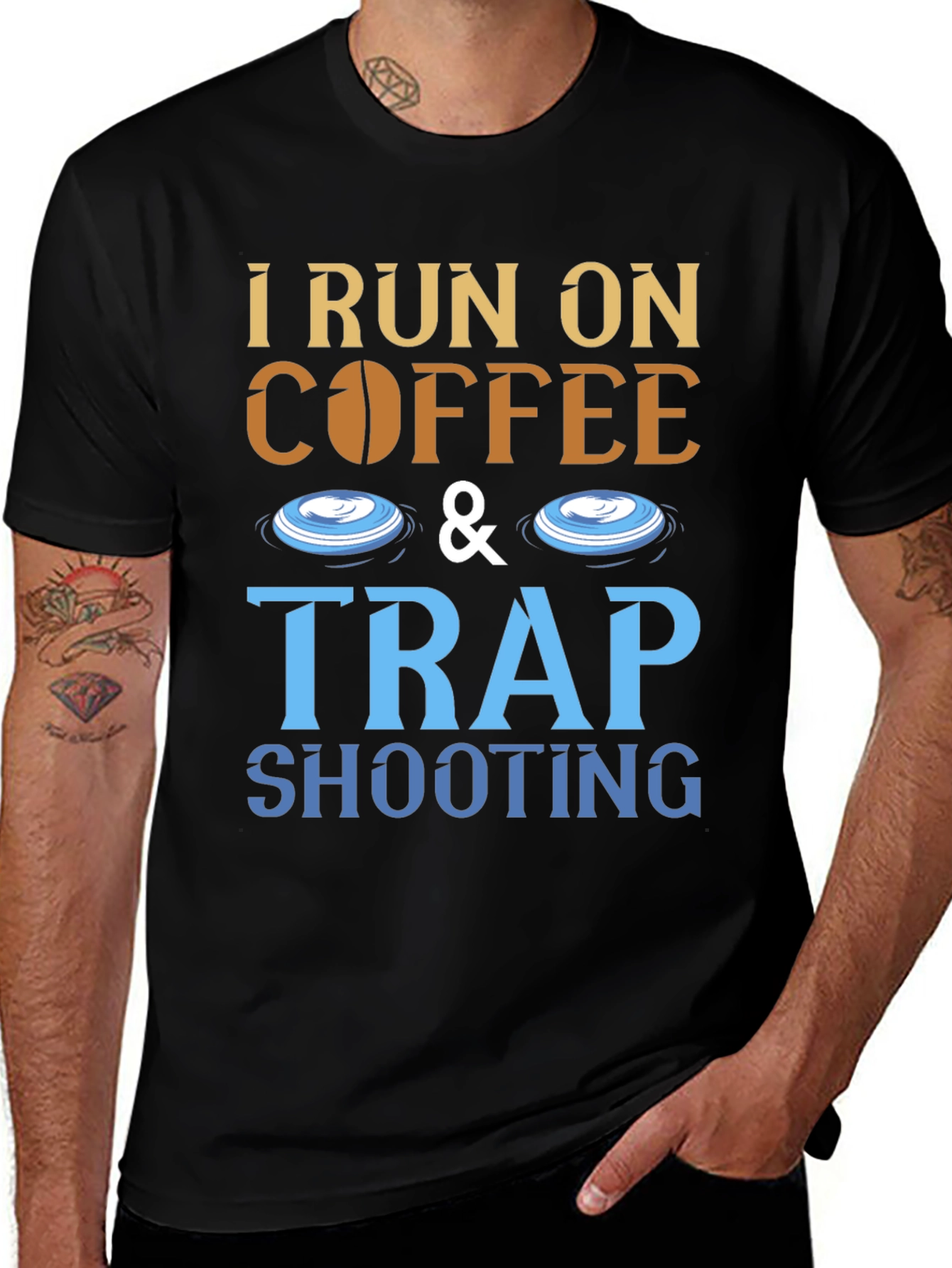 Coffee & Trap Shooting T-Shirt