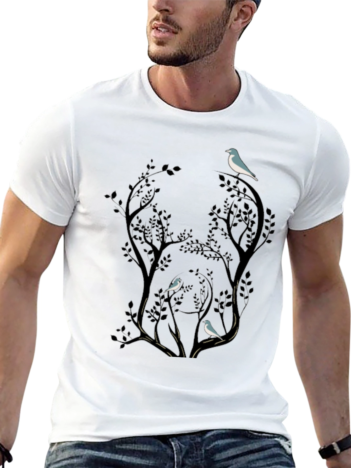 Nature Tree Bird T-Shirt