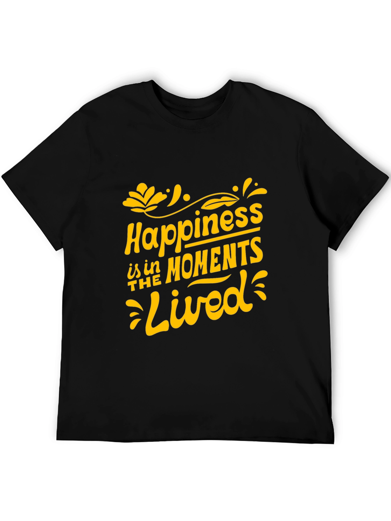 Happiness in Moments Lived Graphic Tee