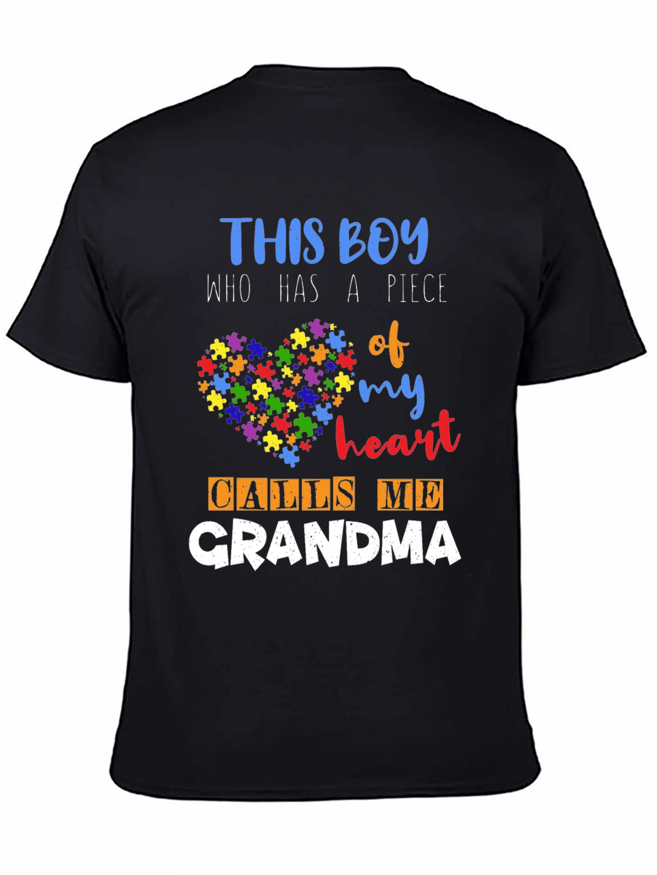 Autism Awareness Grandma T-Shirt