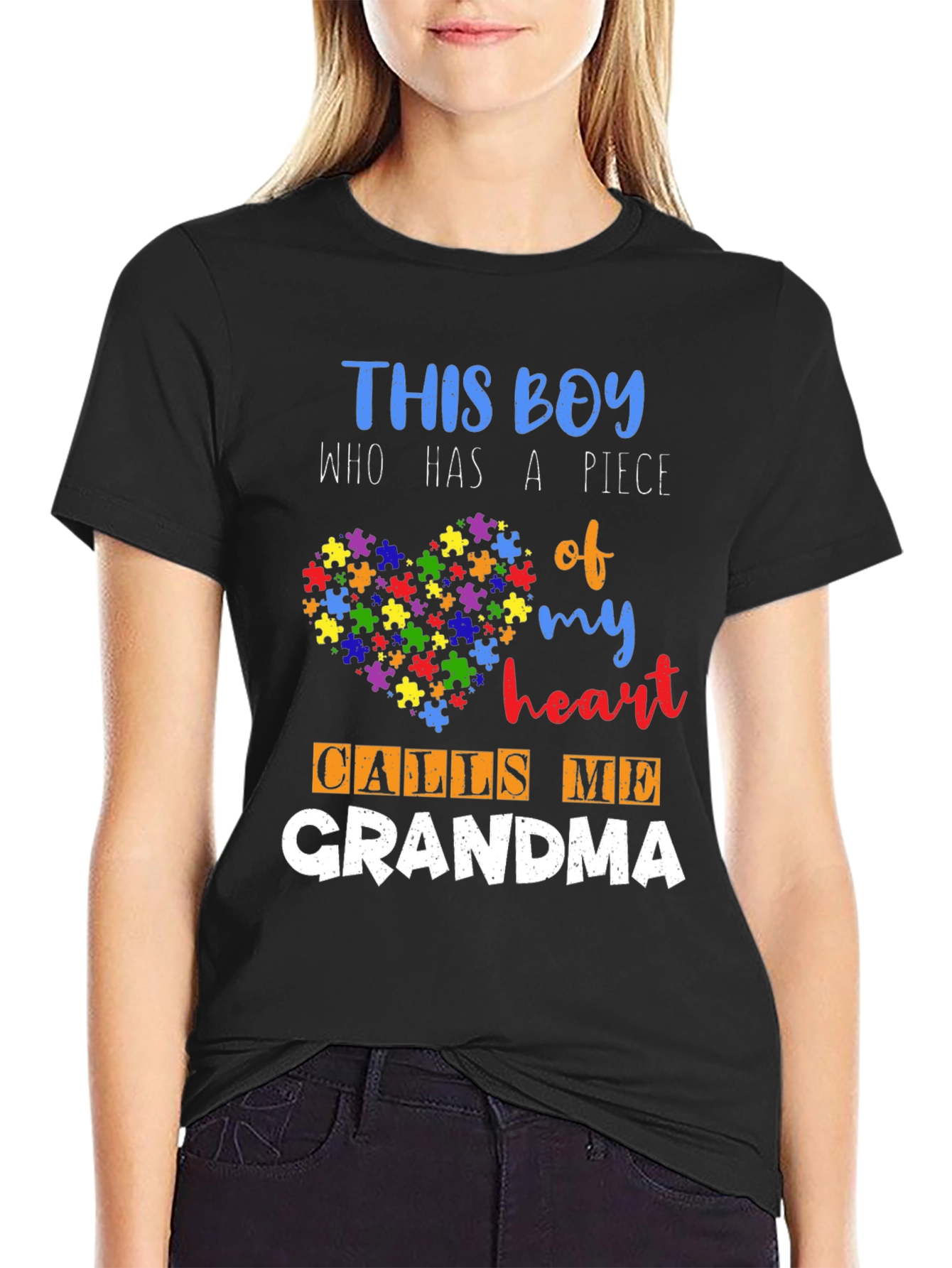 Autism Awareness Grandma T-Shirt