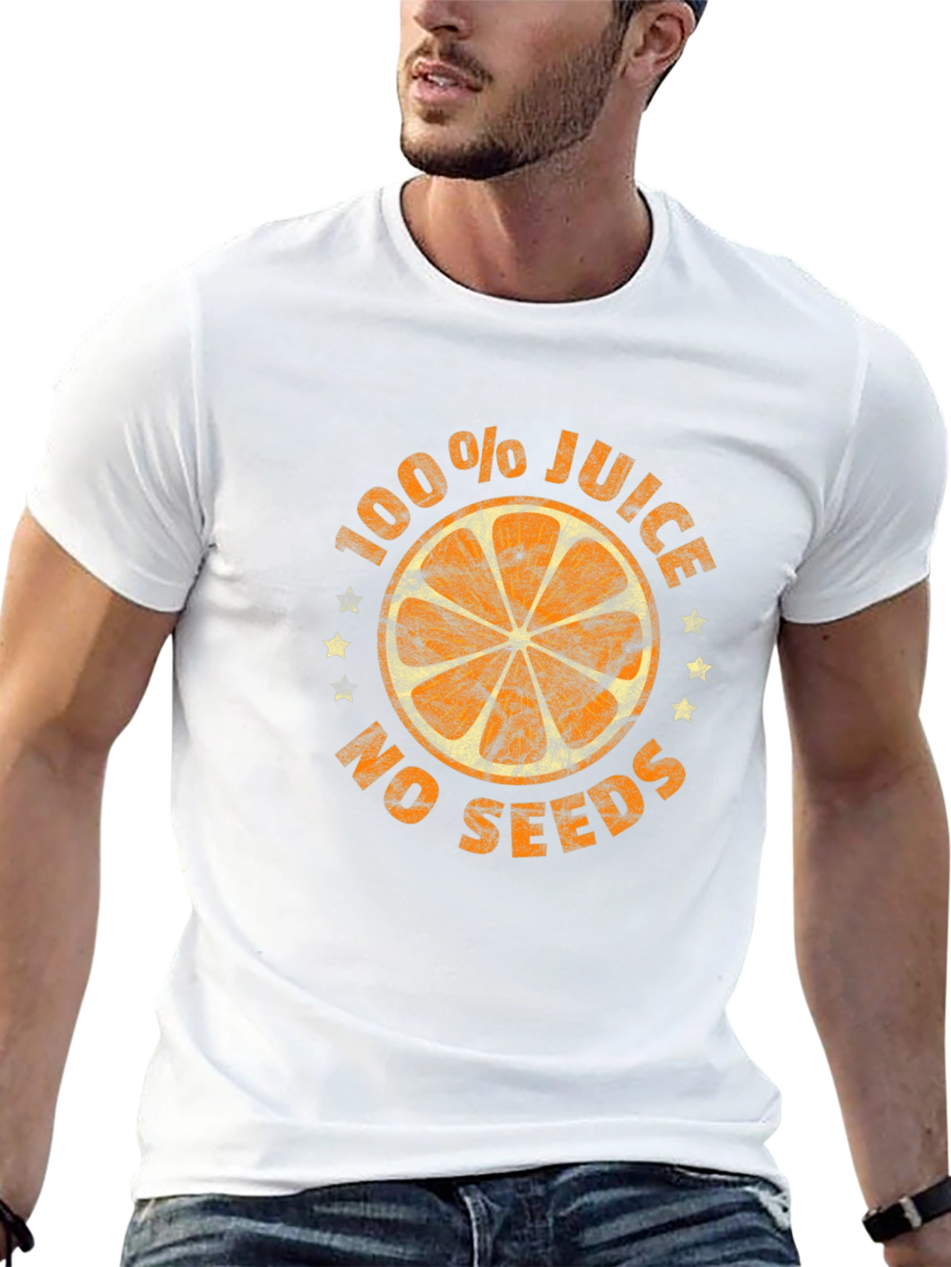 100% Juice No Seeds Graphic T-Shirt