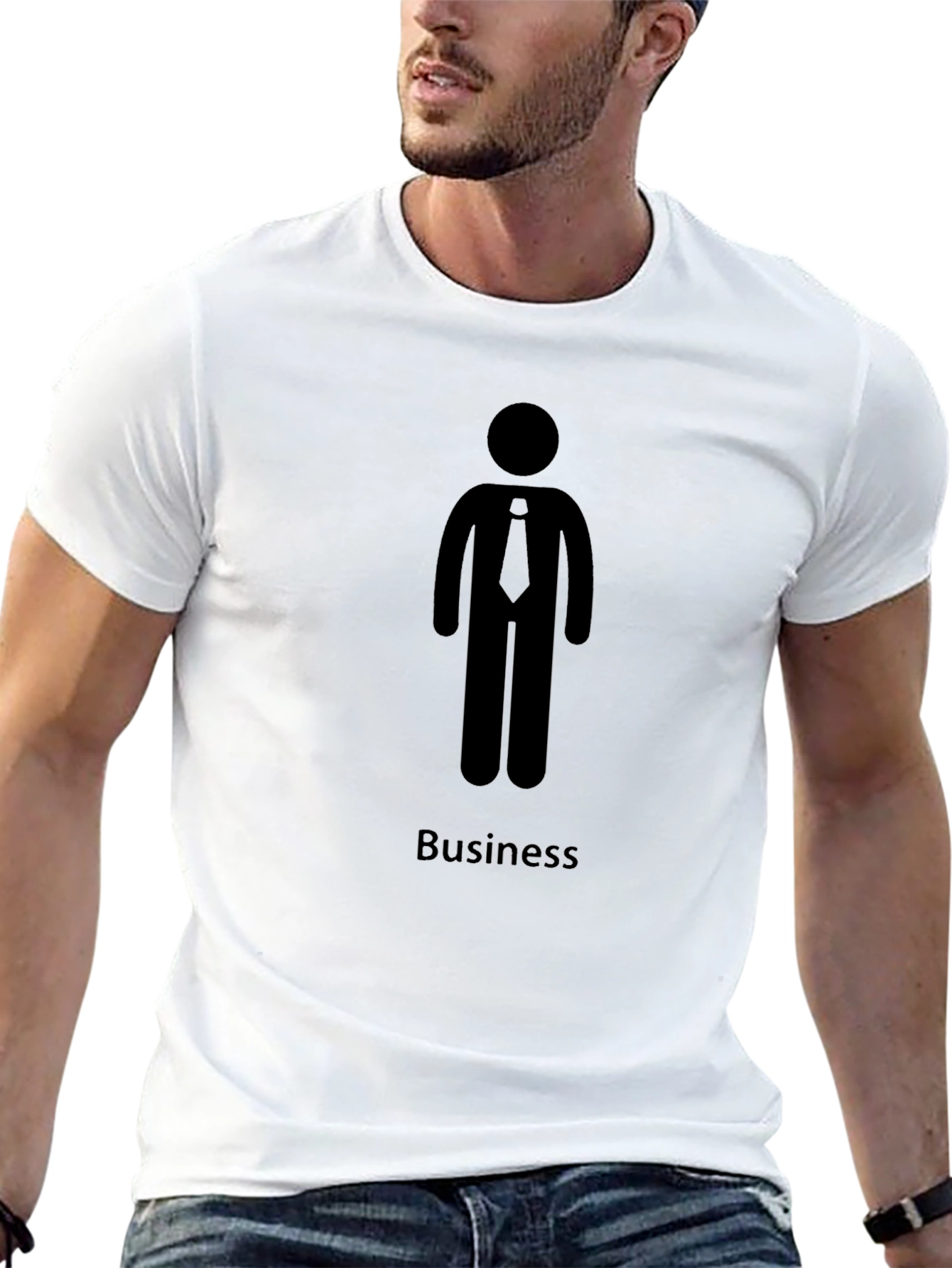 Business Icon T-Shirt - Black