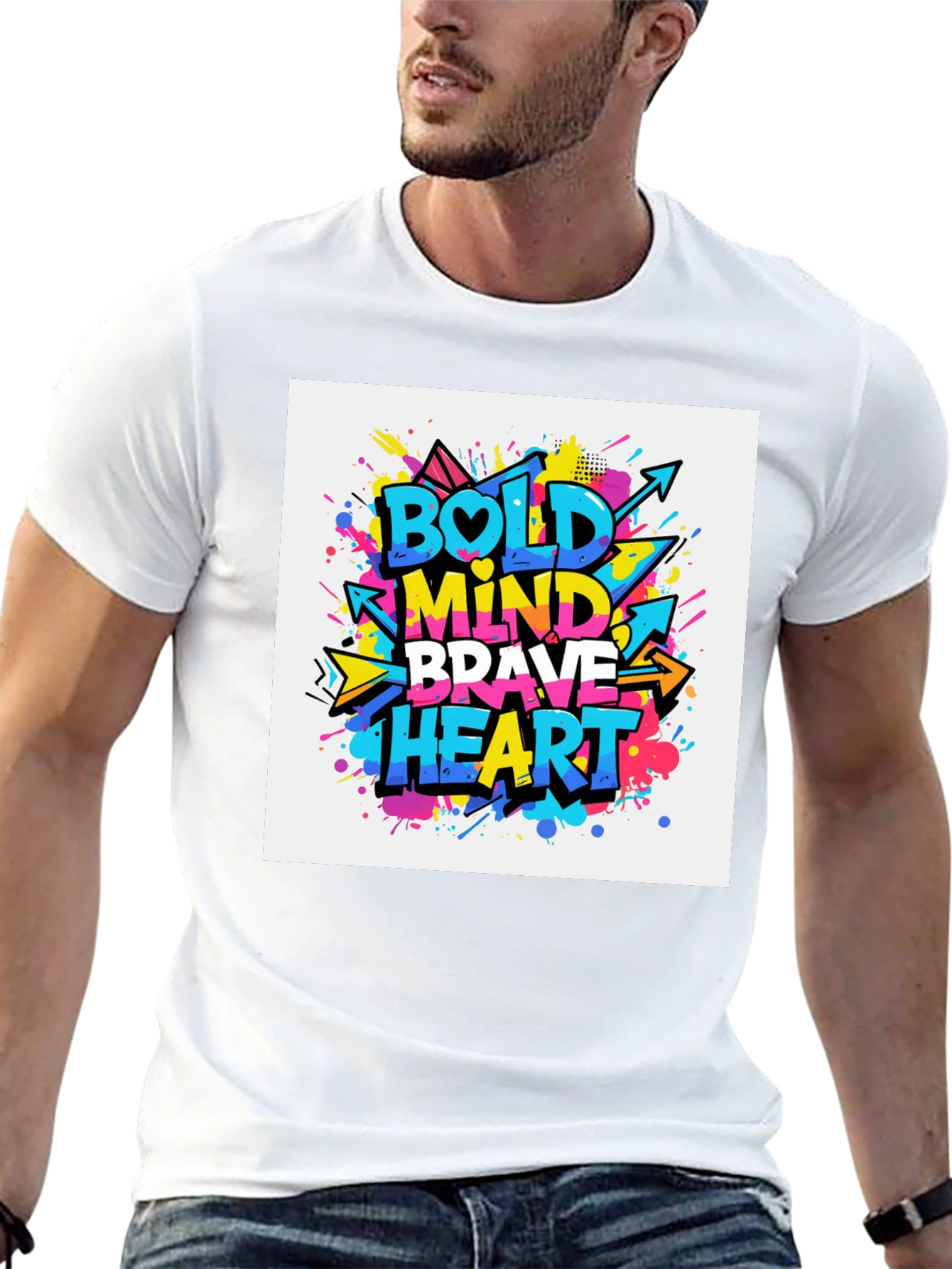 Bold Mind Brave Heart Graphic Tee