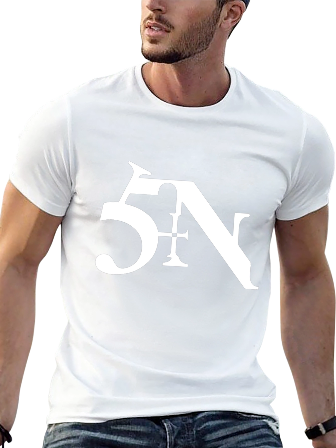5N Logo Black T-Shirt