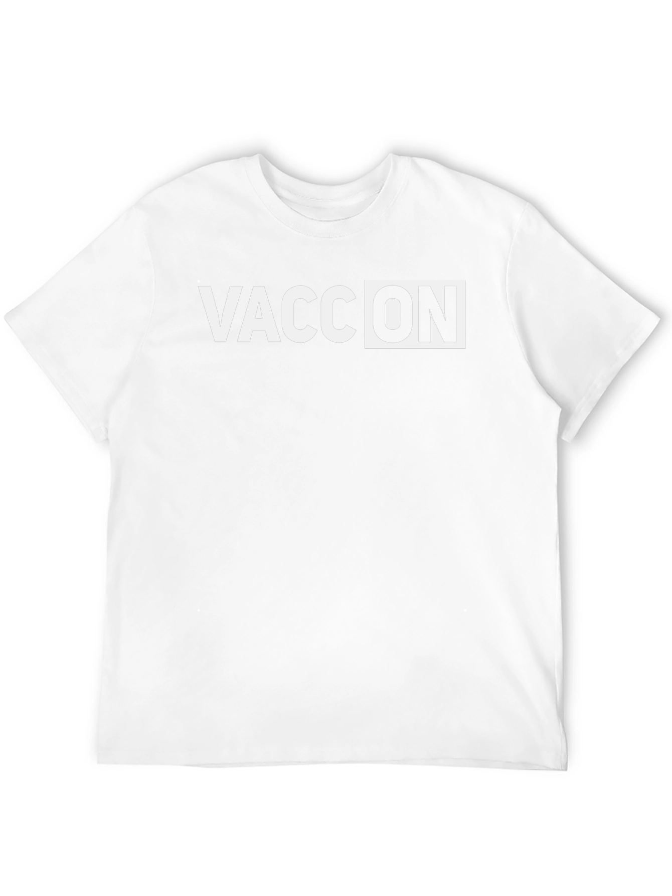 Vacc On Black T-Shirt