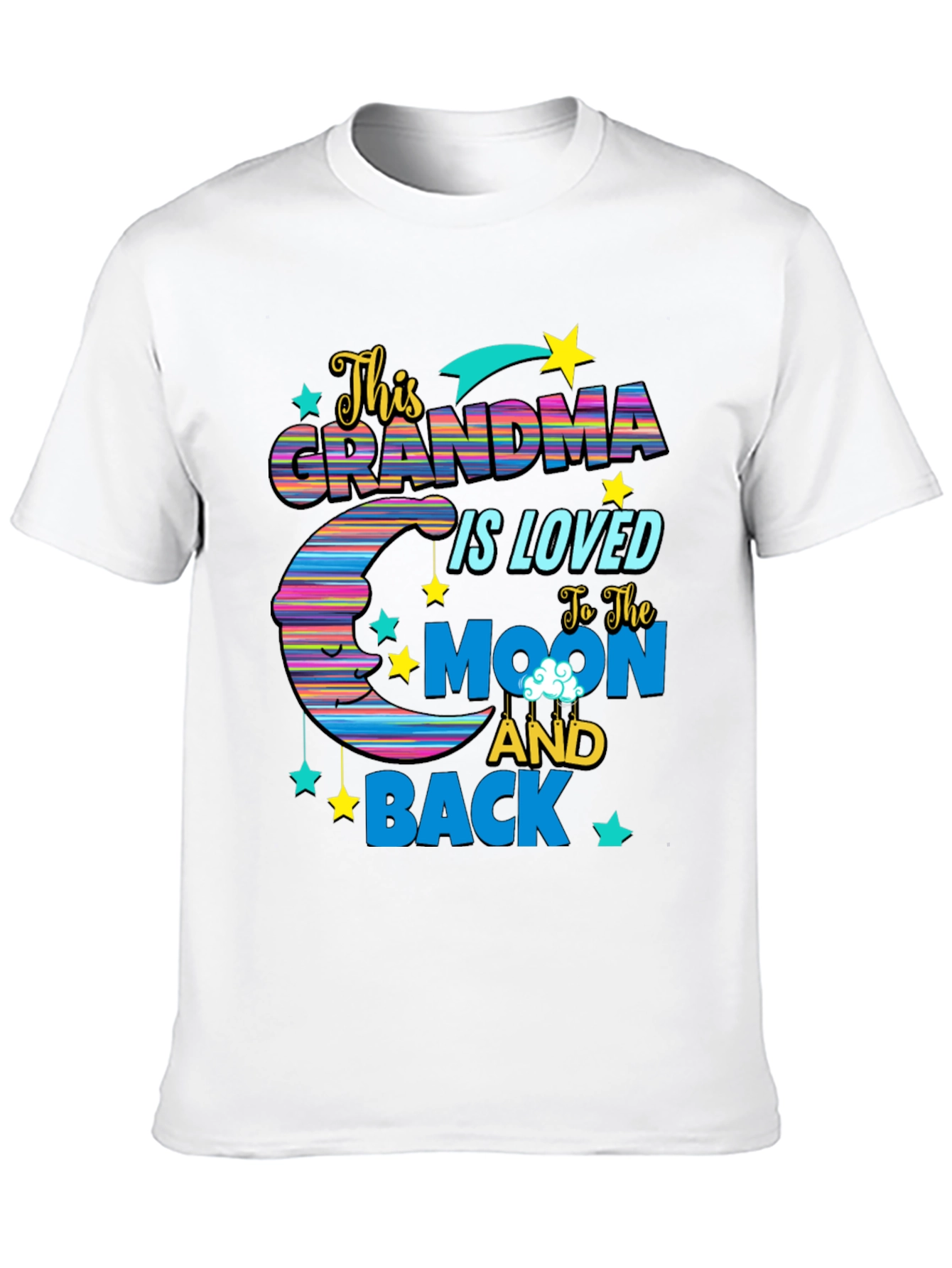 Grandma Loved to The Moon and Back T-Shirt