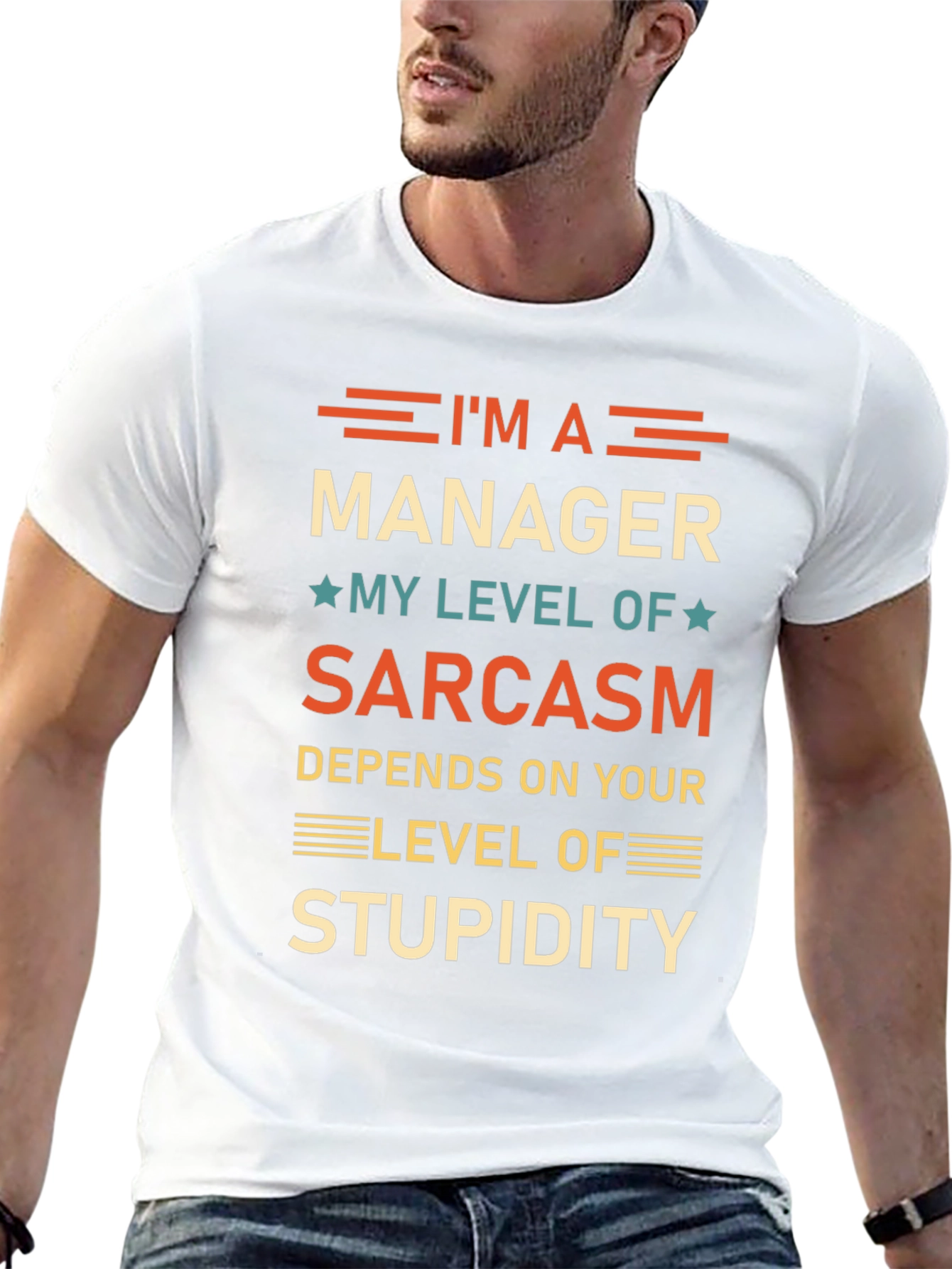 Sarcastic Manager T-Shirt - Funny Workplace Humor