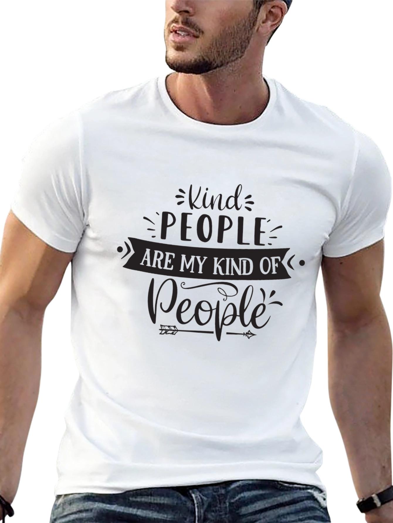 Kind People T-Shirt: Soft Stylish and Meaningful