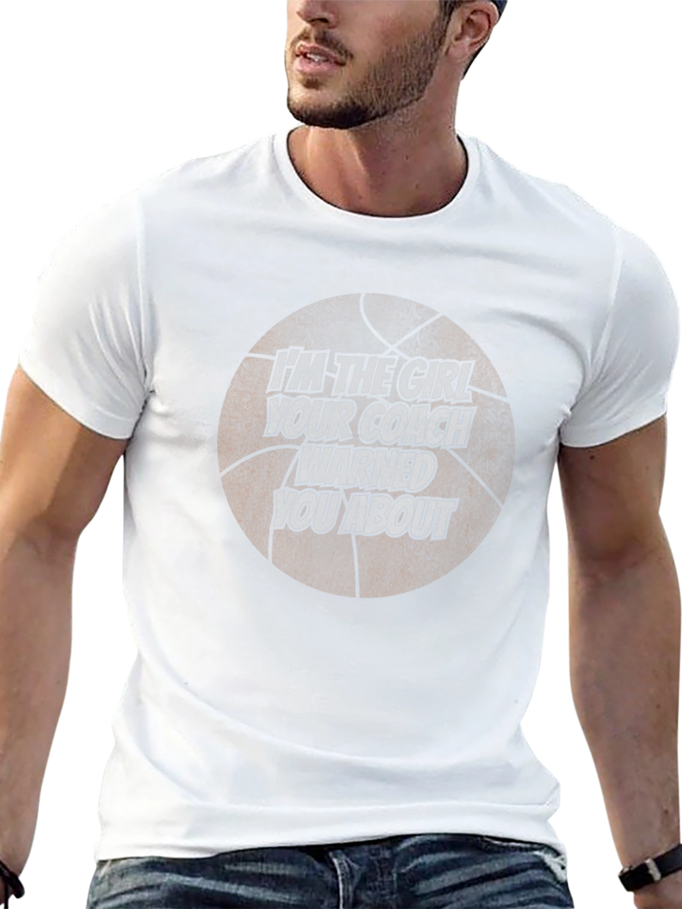 Im The Girl T-Shirt - Basketball