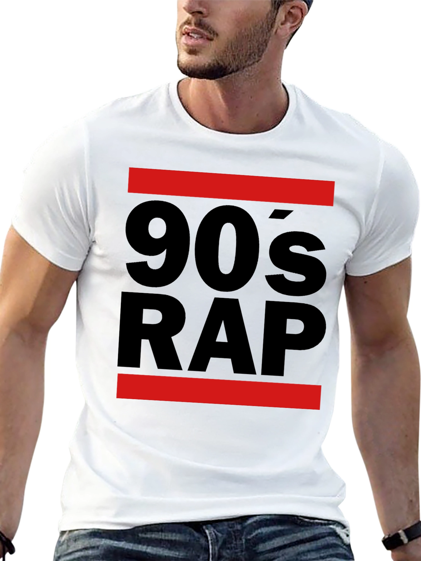 90s Rap Graphic T-Shirt - Retro Style