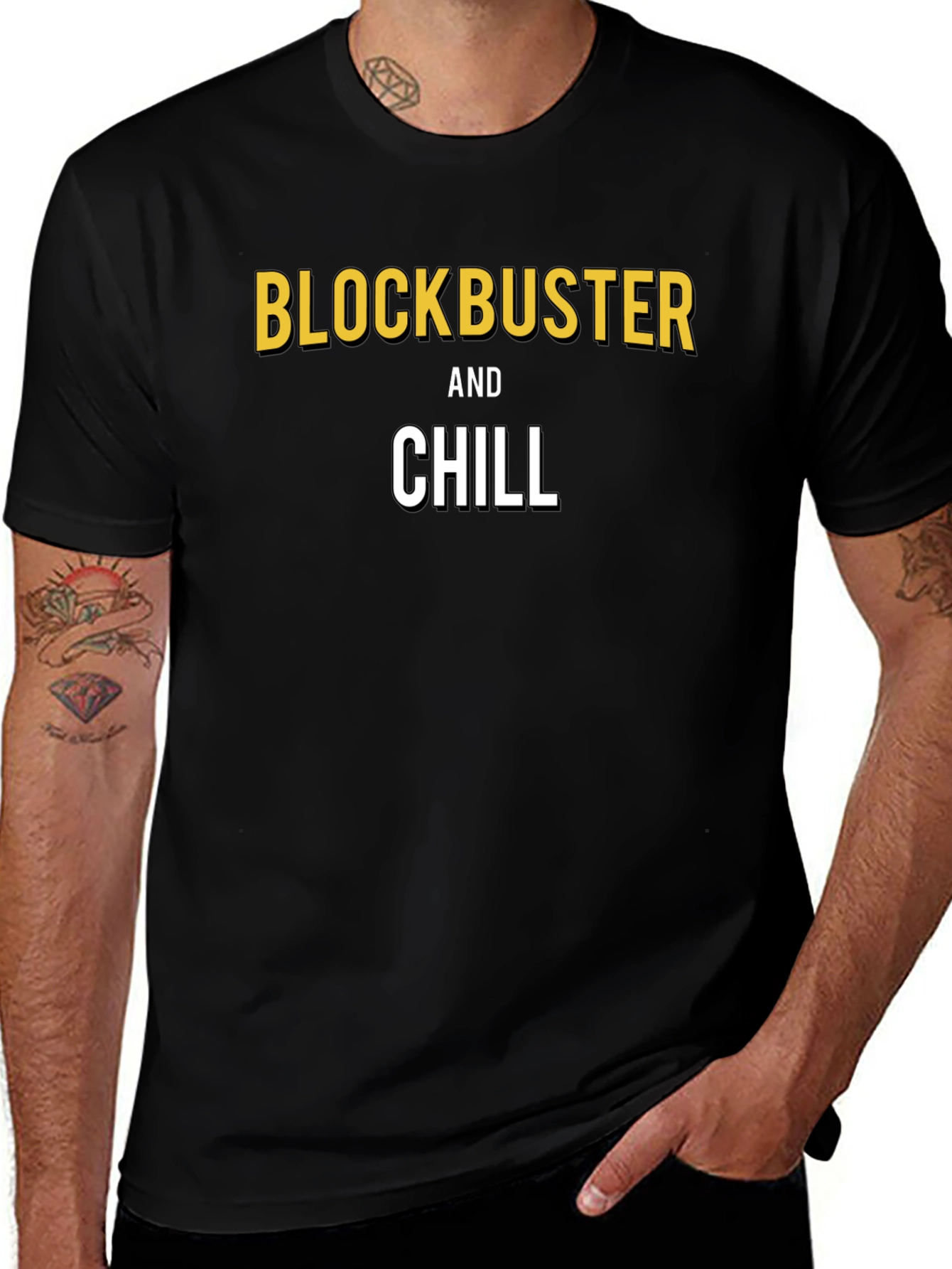 Blockbuster and Chill Graphic Tee