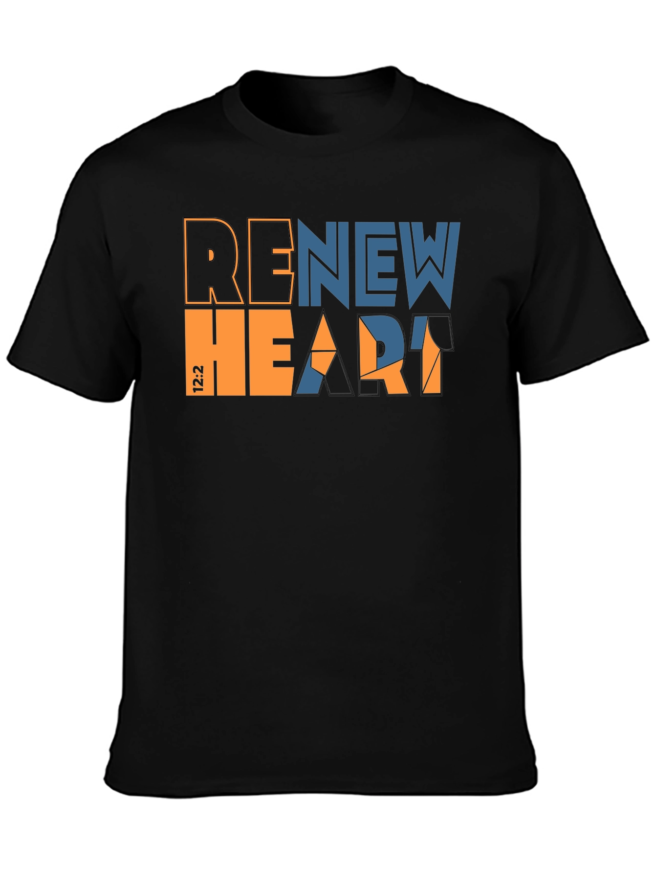 Renew Heart Graphic Tee - Stylish Christian Apparel