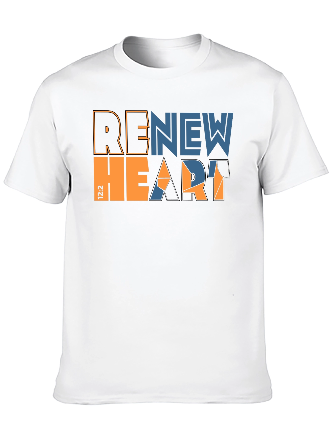Renew Heart Graphic Tee - Stylish Christian Apparel