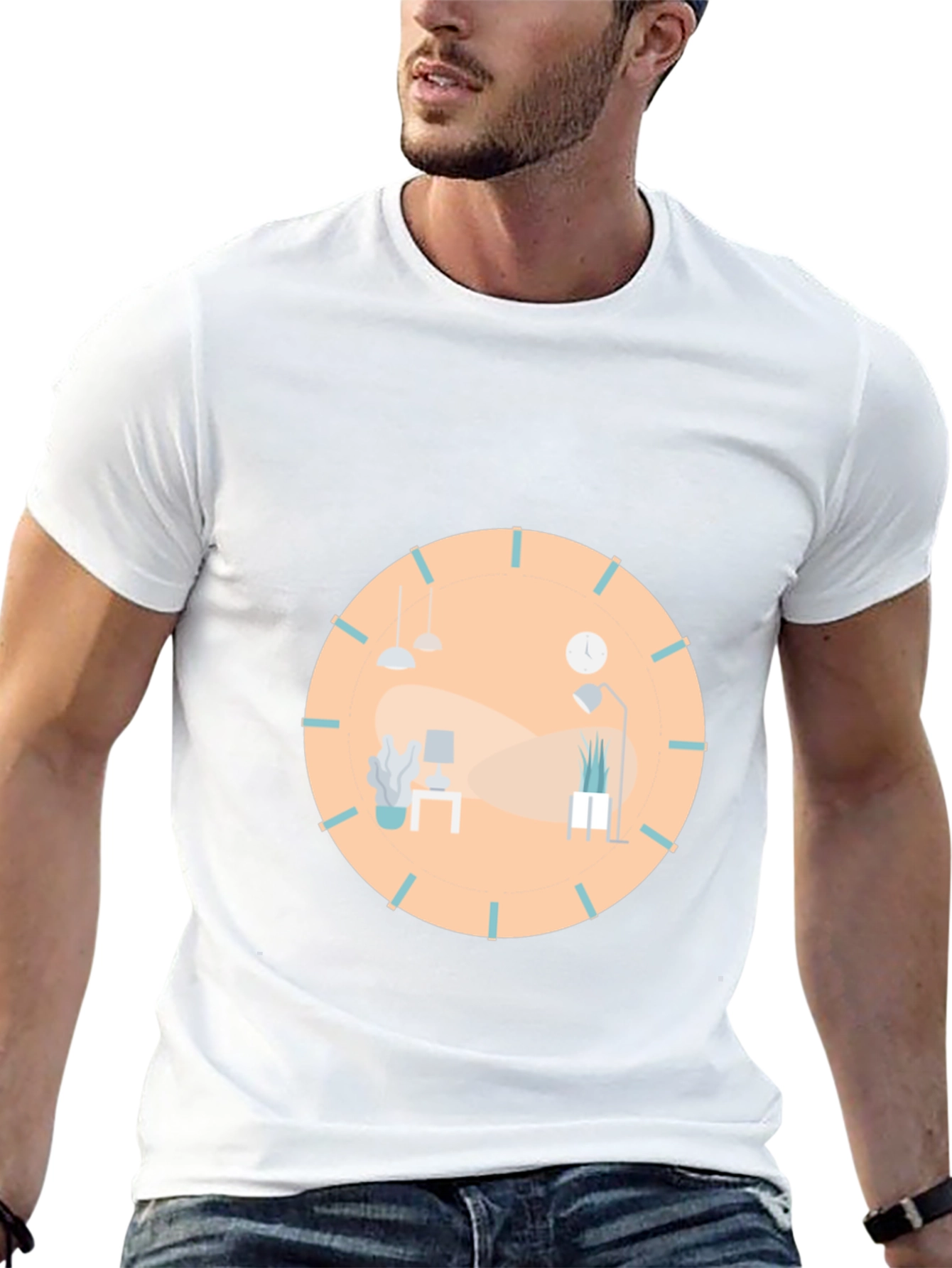Modern Office T-Shirt - Unique Stylish Design
