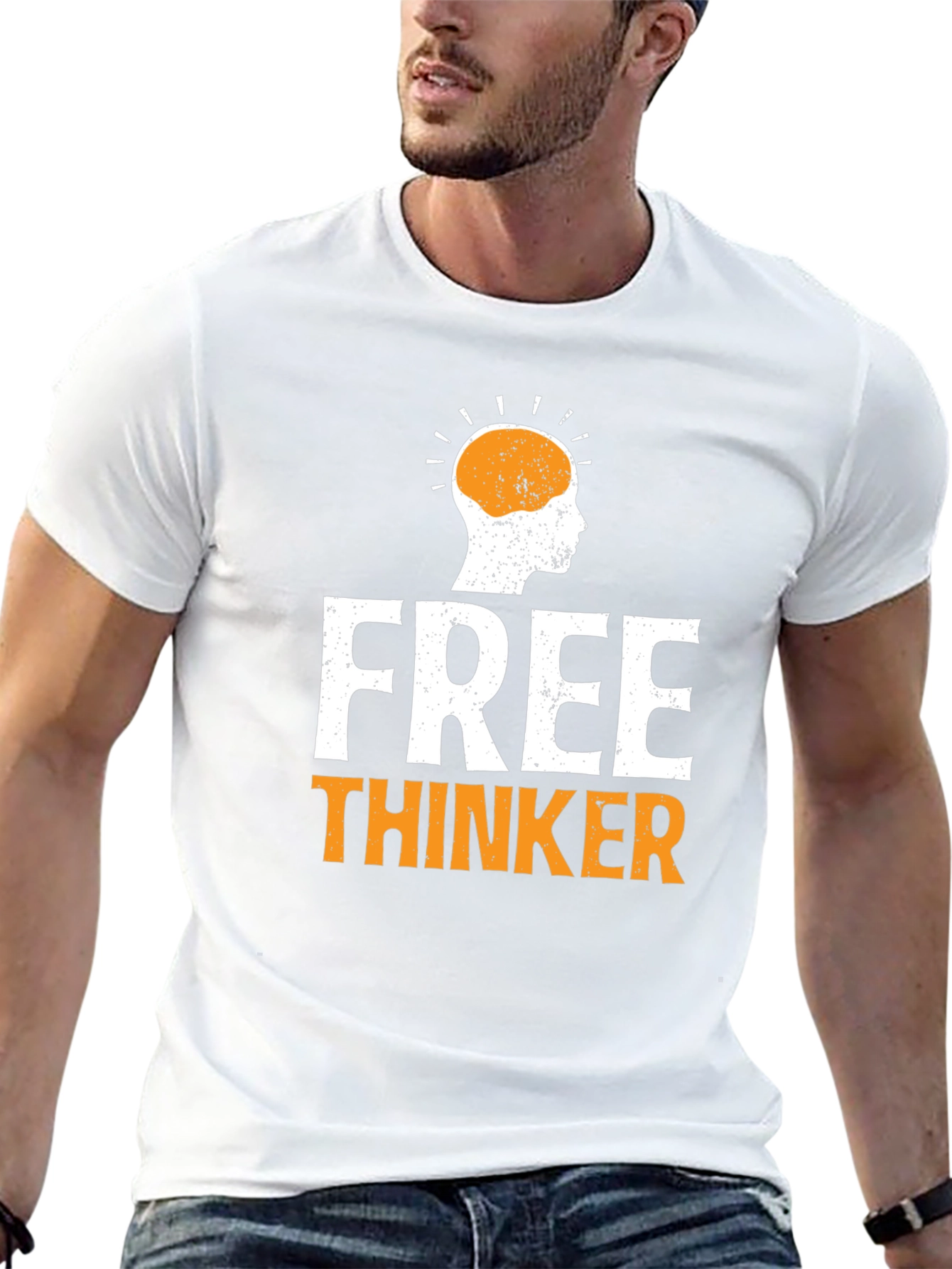 Free Thinker Graphic T-Shirt - Express Your Individuality