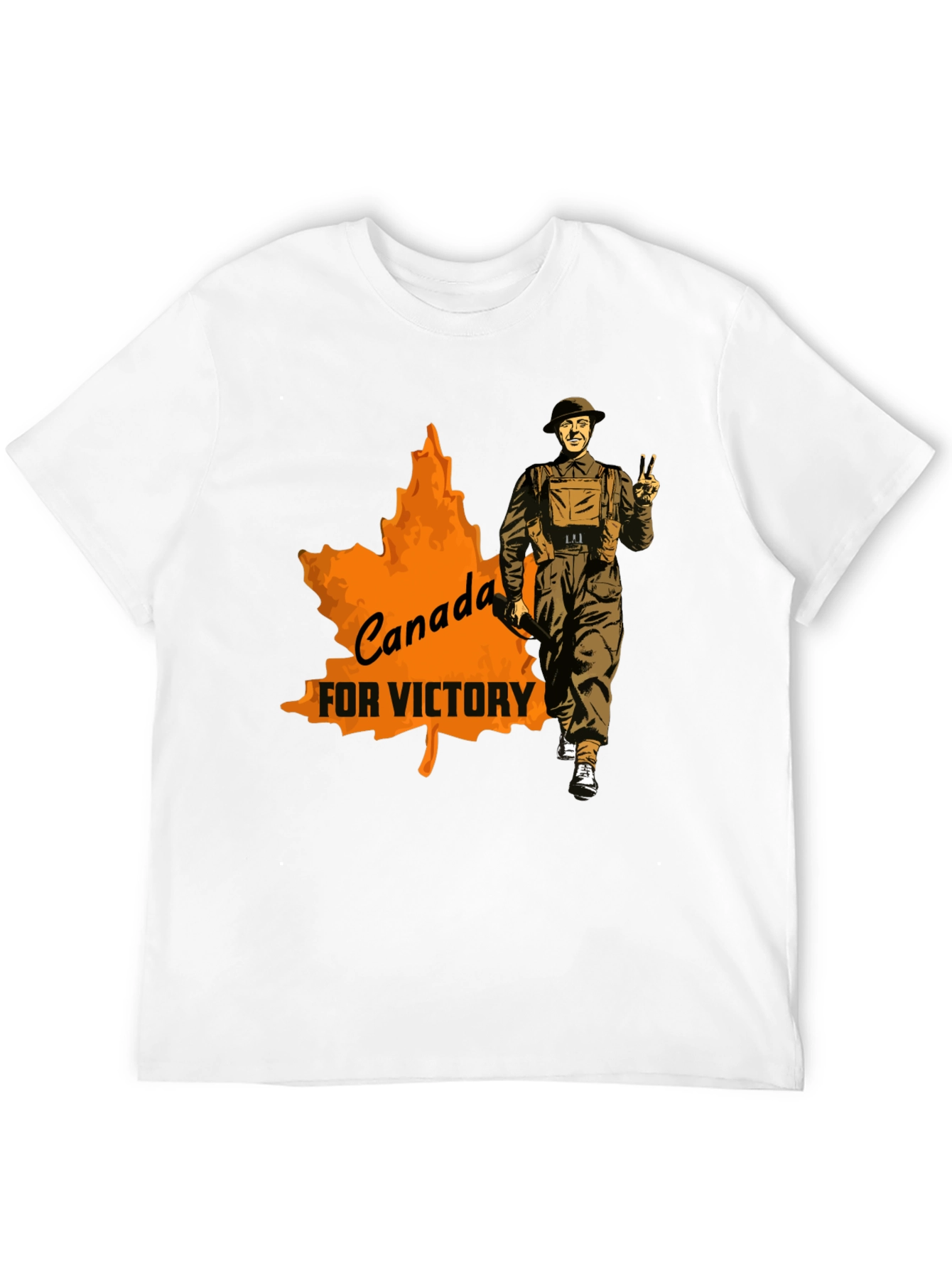 Canada for Victory Graphic T-Shirt