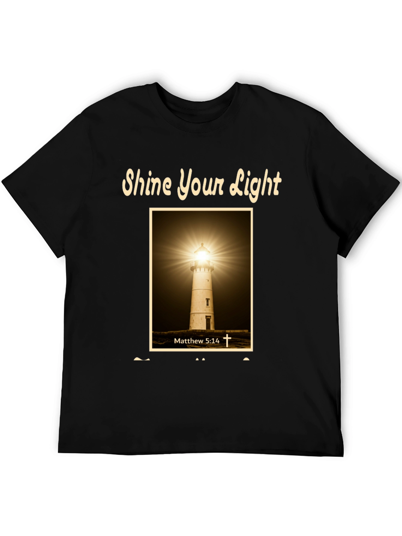 Shine Your Light Christian T-Shirt