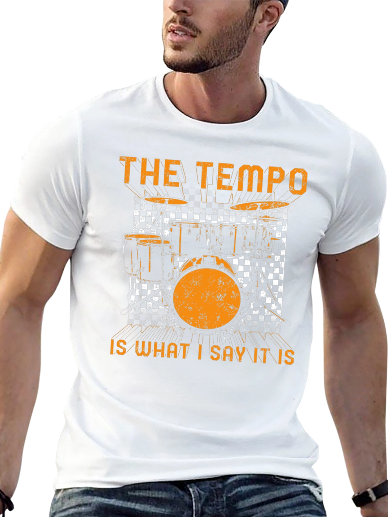 The Tempo T-Shirt - Drummers Attitude