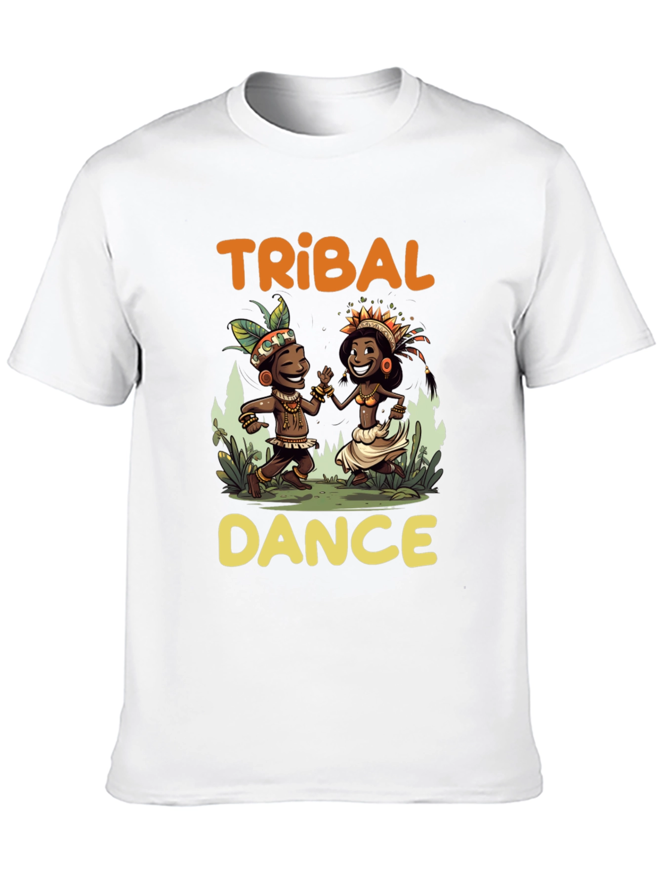 Tribal Dance Graphic T-Shirt