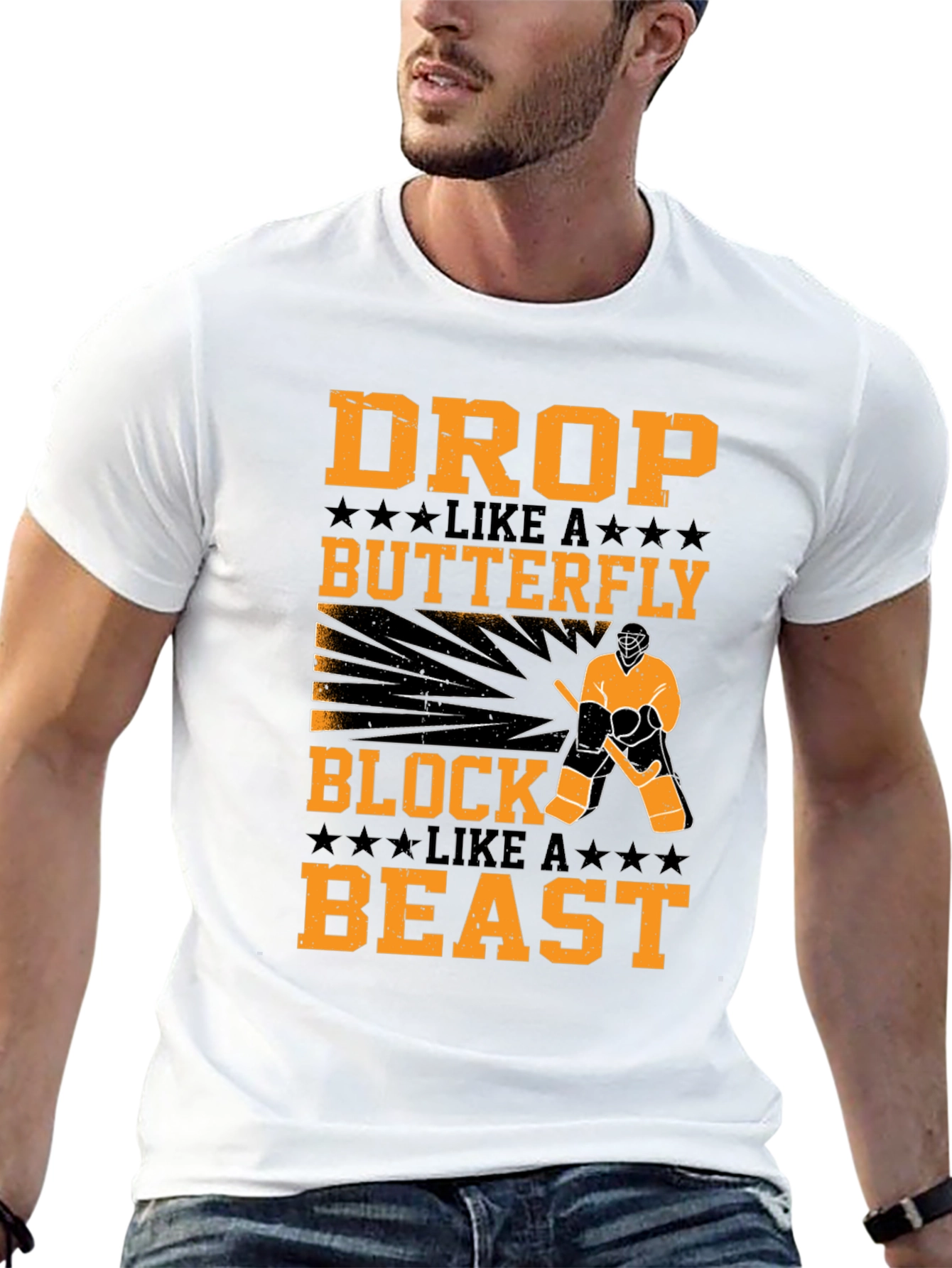 Drop Like a Butterfly Block Like a Beast T-Shirt