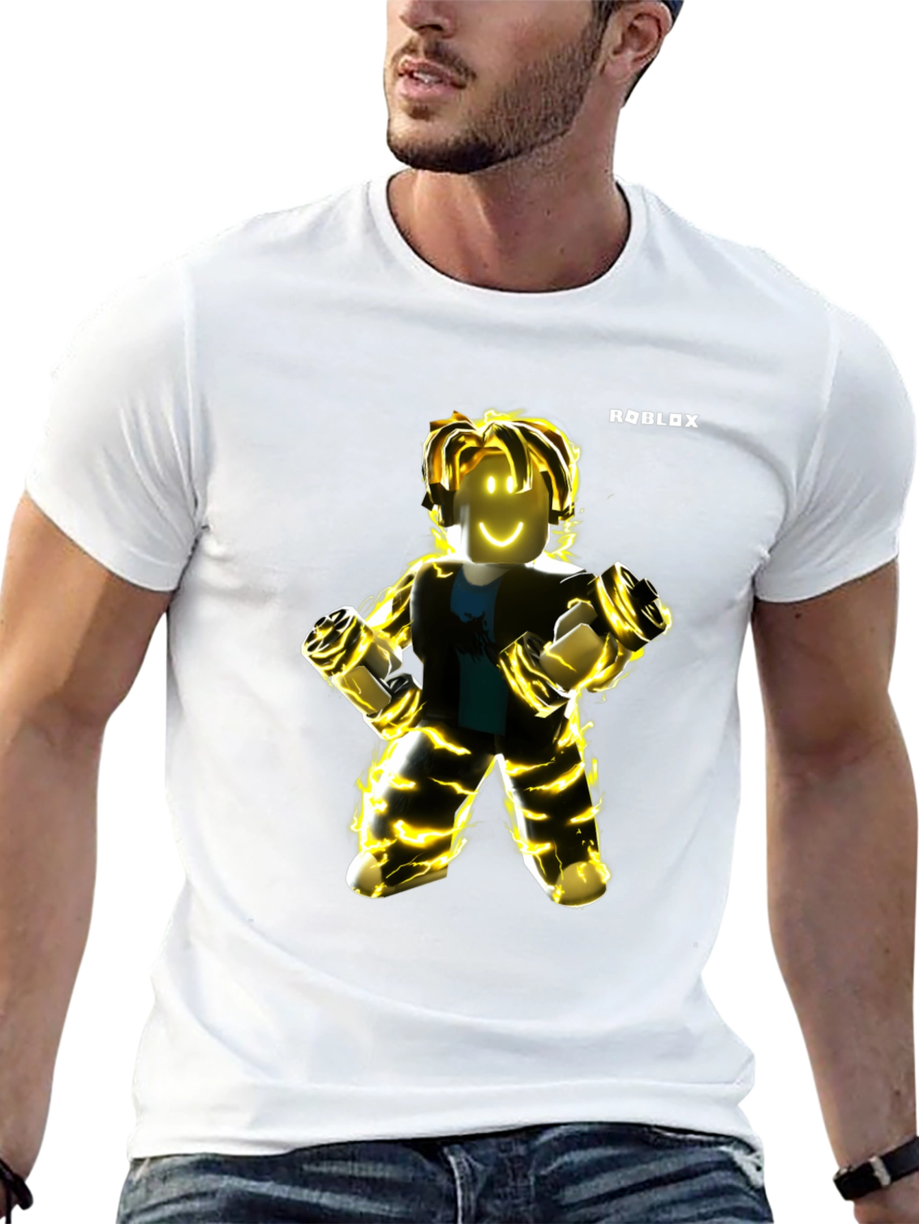 Roblox Character Black T-Shirt