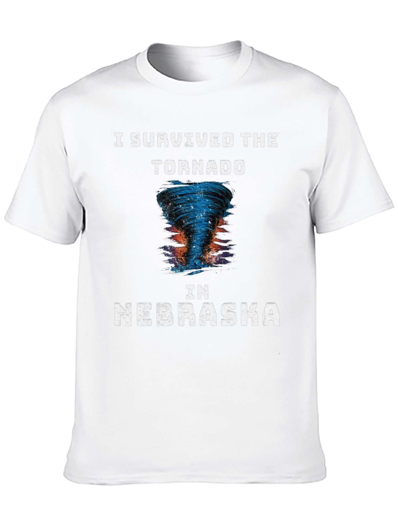 I Survived The Tornado in Nebraska Novelty T-Shirt