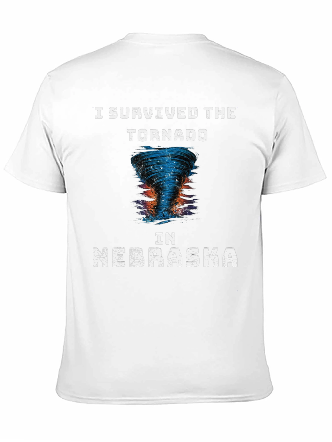 I Survived The Tornado in Nebraska Novelty T-Shirt