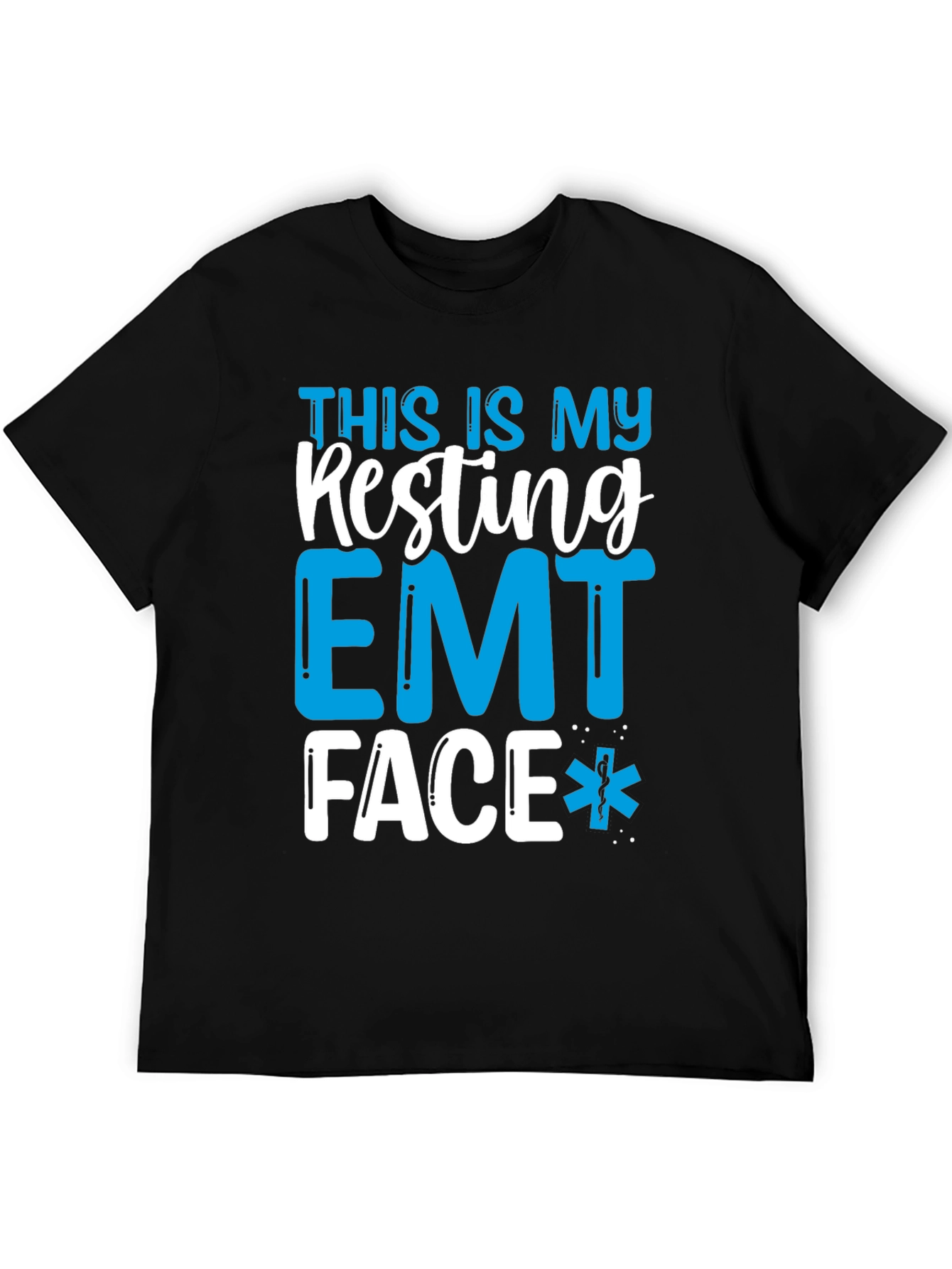 EMT Resting Face Graphic Tee