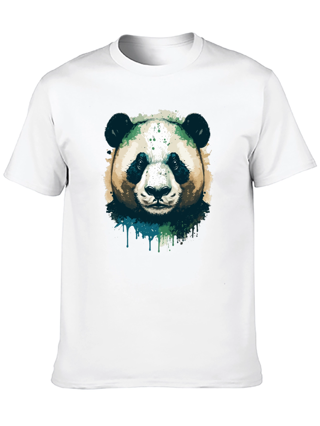 Panda Graphic Black T-Shirt