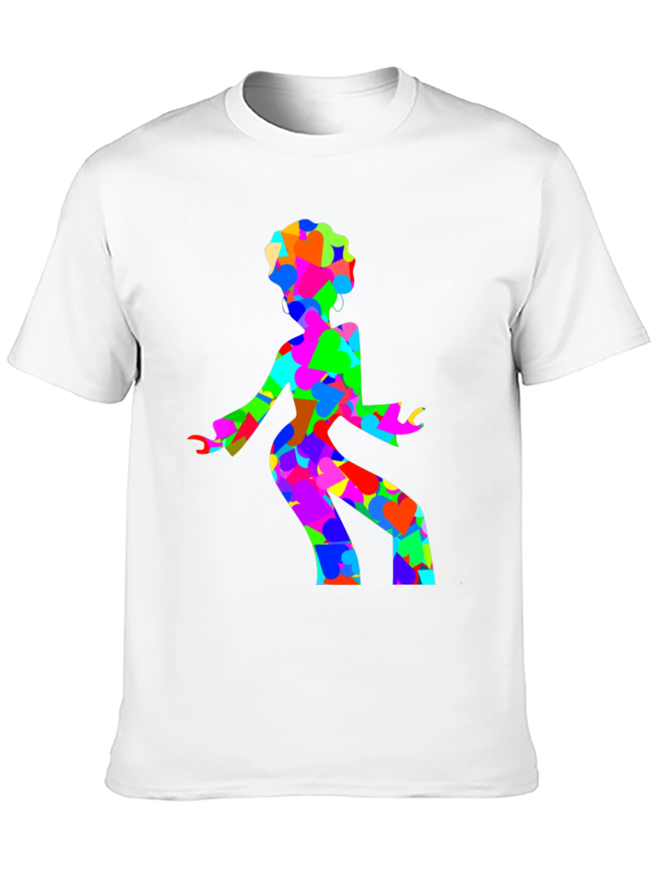 Retro Disco Dancer Black T-Shirt