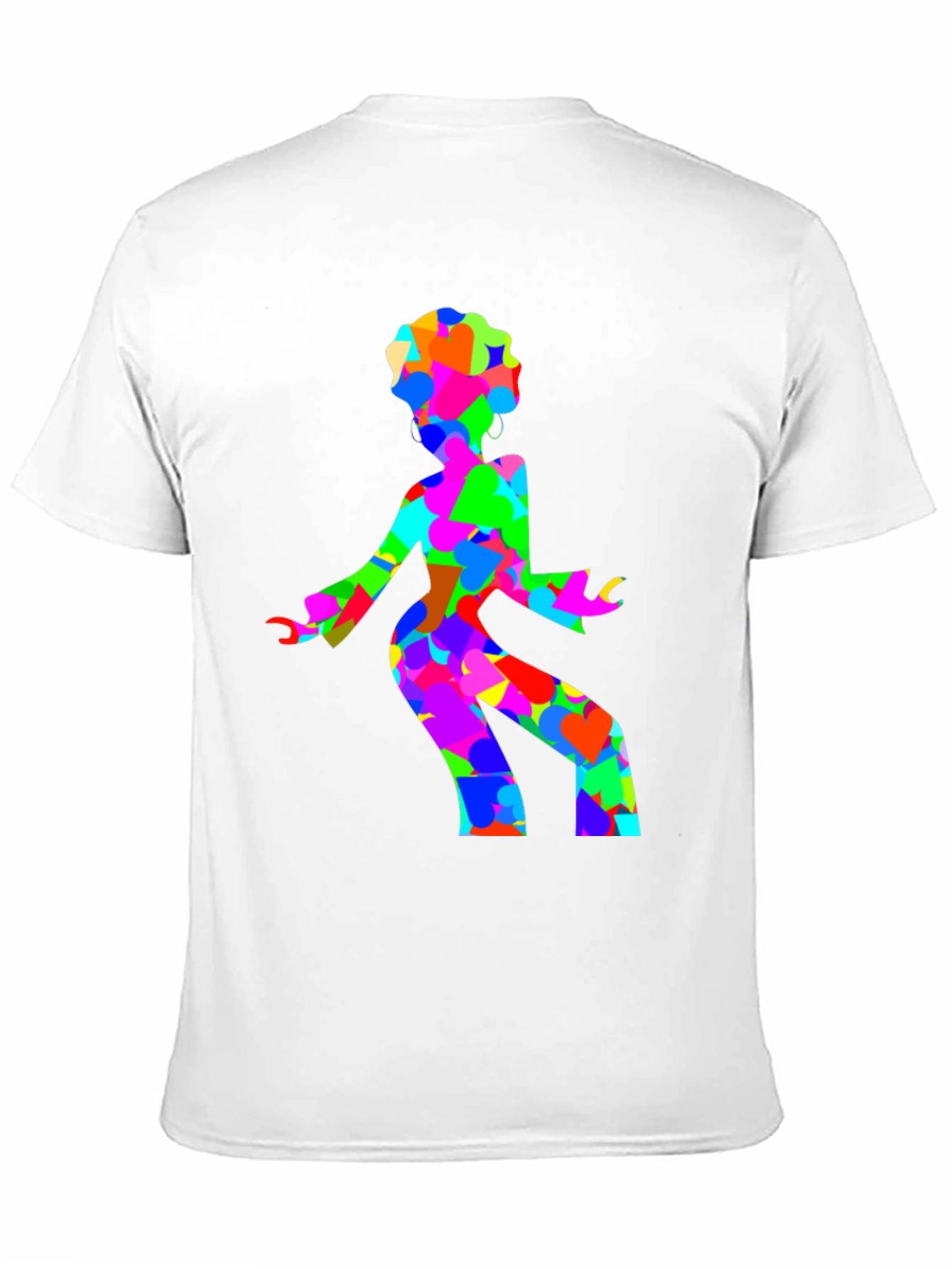 Retro Disco Dancer Black T-Shirt