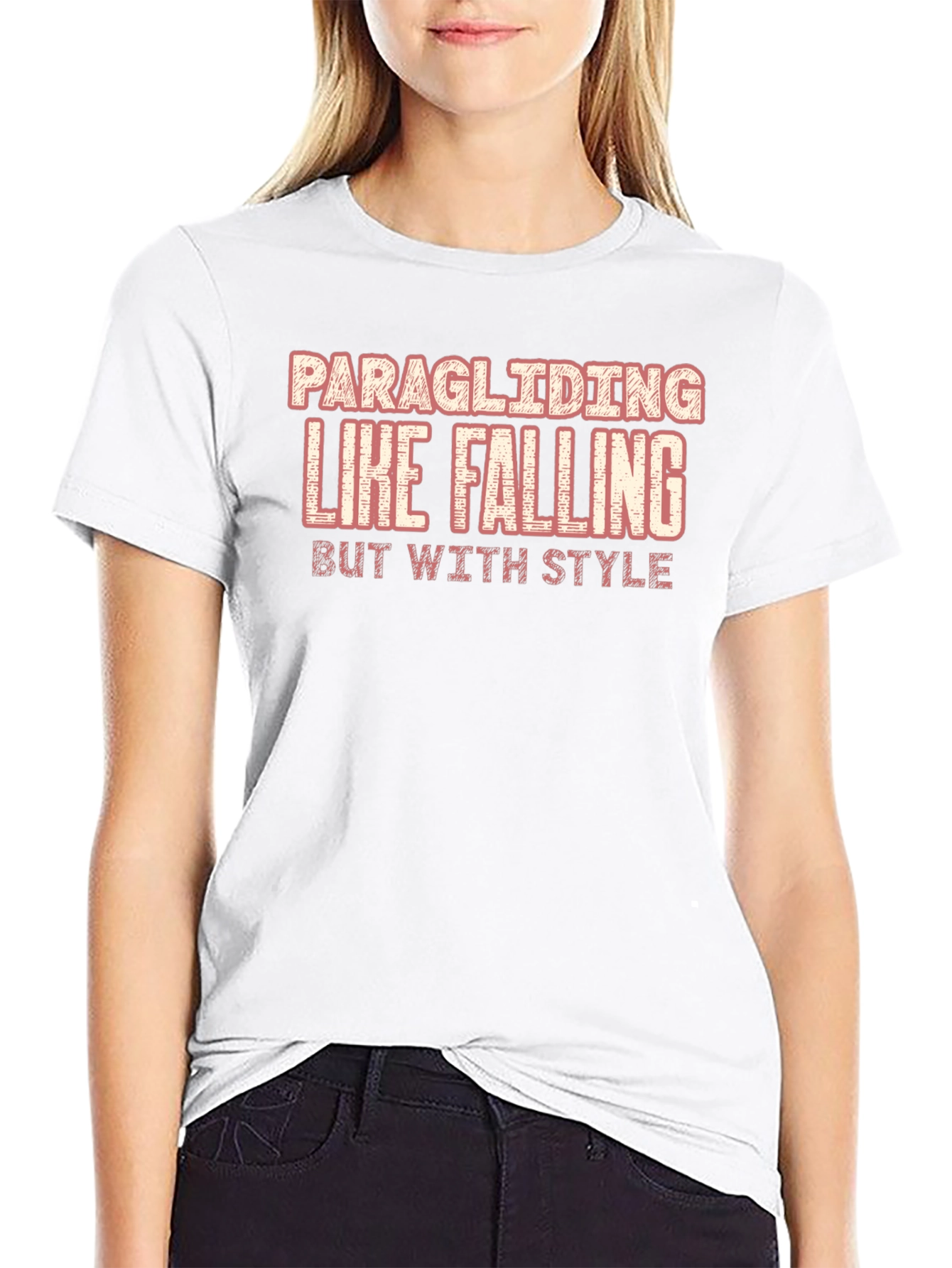 Paragliding Style T-Shirt - Funny Aviation Tee