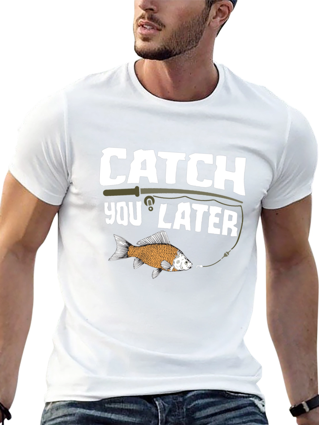 Catch You Later Funny Fishing T-Shirt