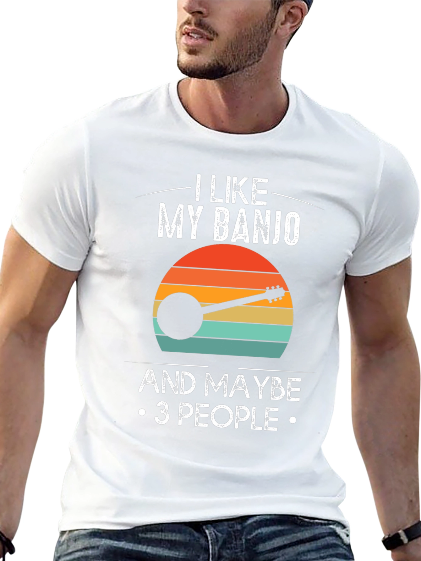 I Like My Banjo and Maybe 3 People T-Shirt