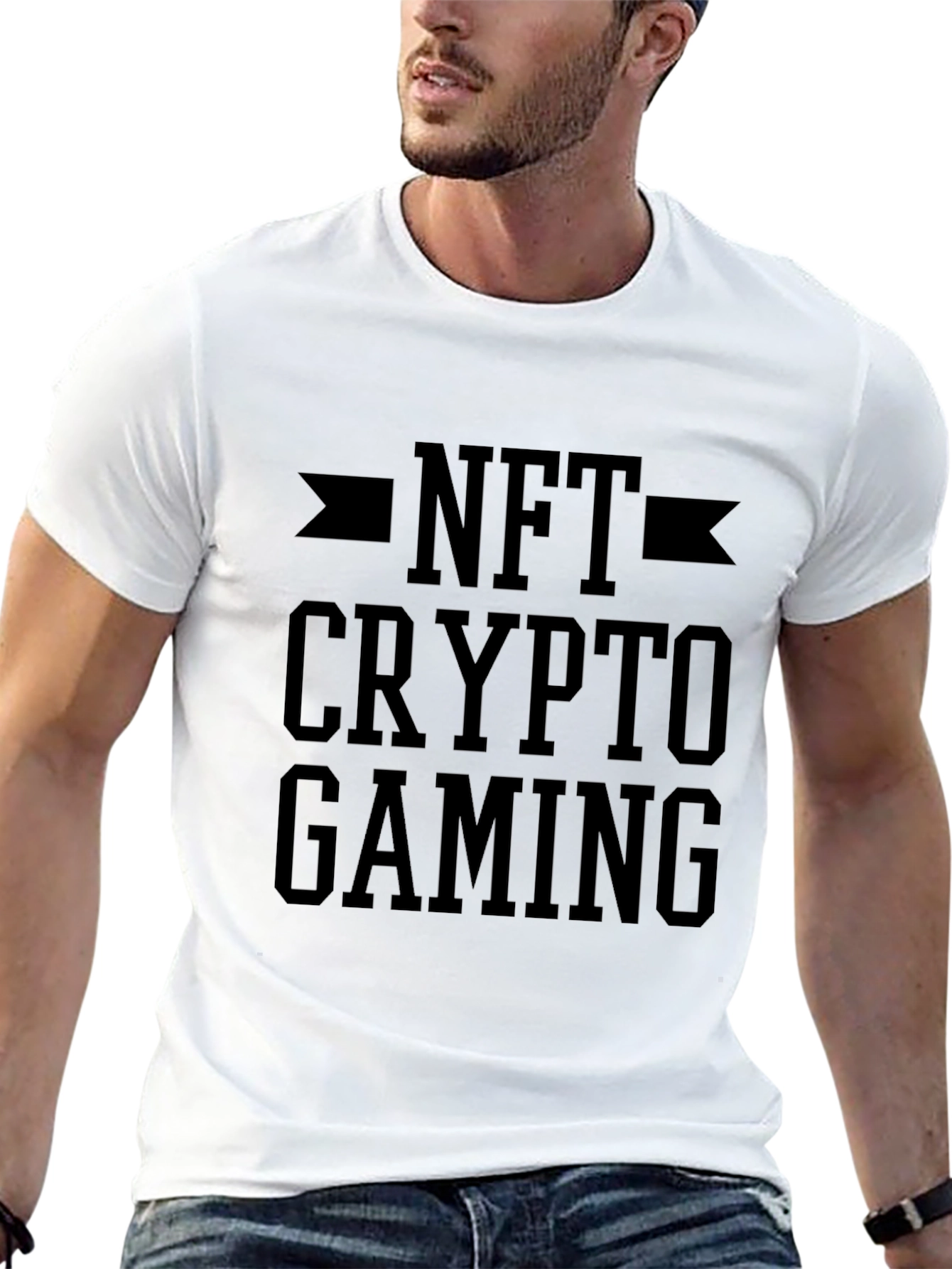 NFT Crypto Gaming T-Shirt - Black Graphic Tee