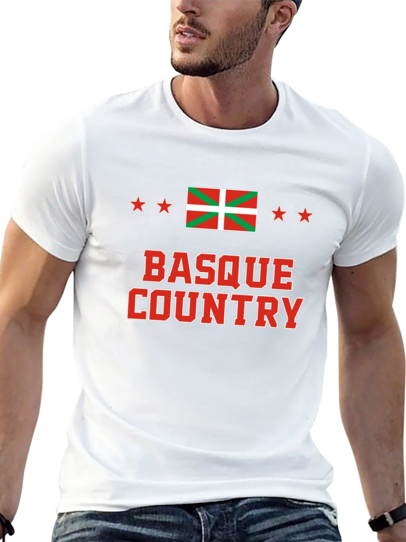 Basque Country Flag T-Shirt - Euskadi Pride