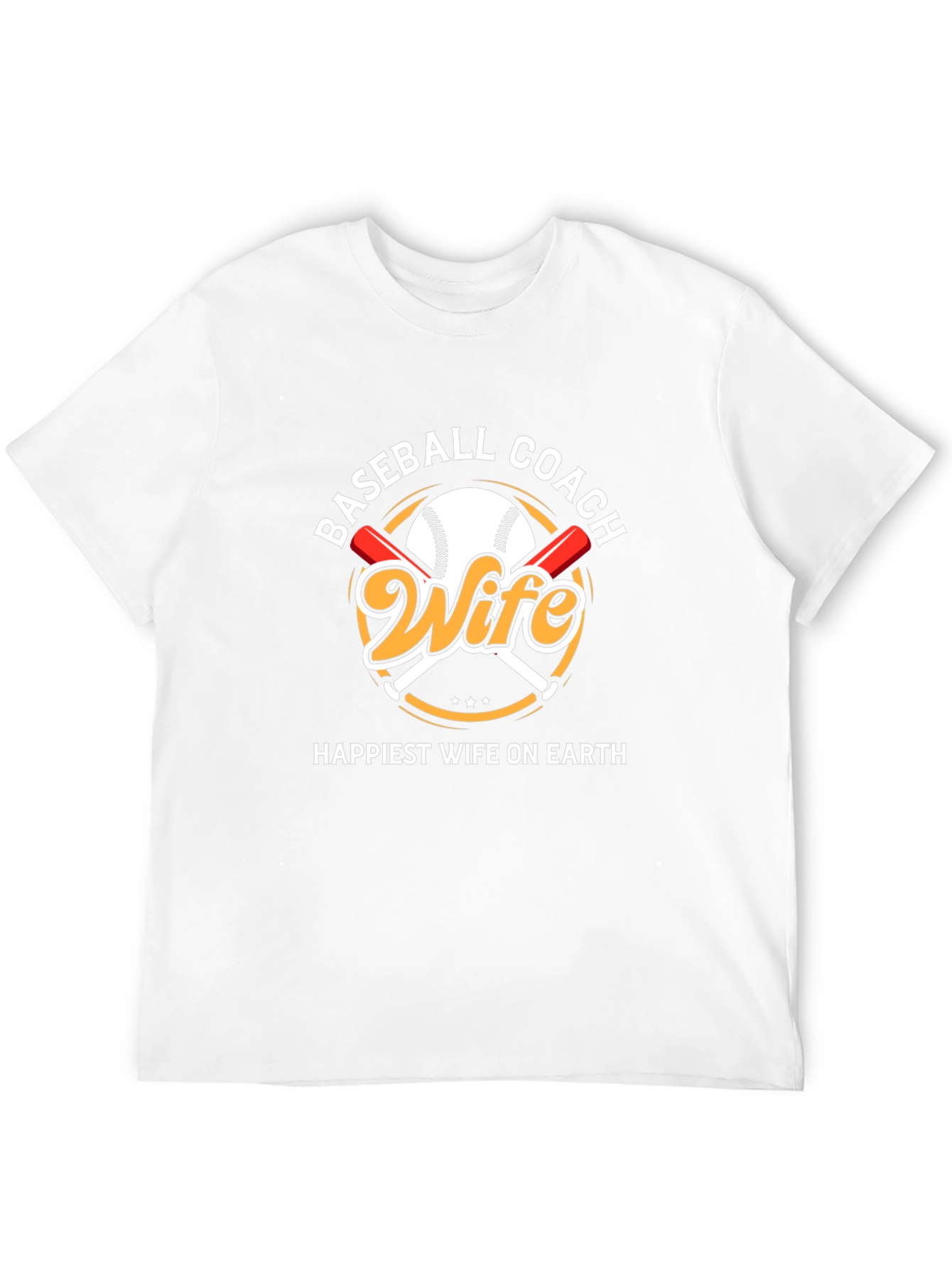 Baseball Coach Wife Graphic T-Shirt