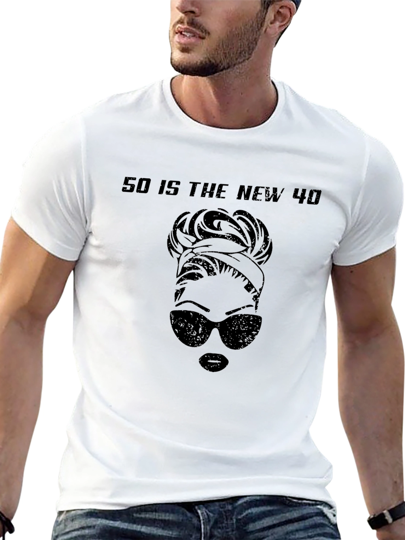 50 is the New 40 Graphic T-Shirt