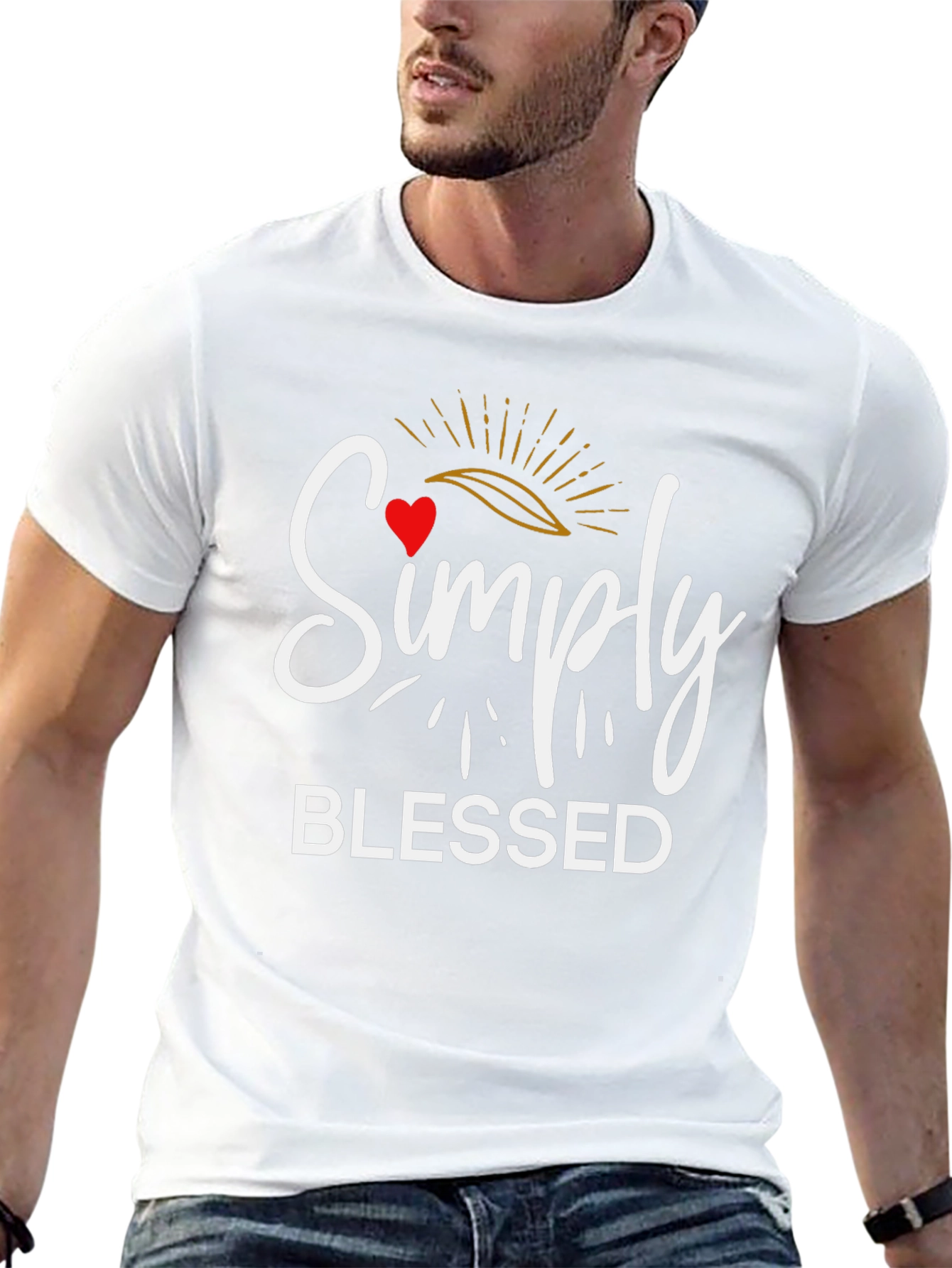 Simply Blessed Graphic T-Shirt