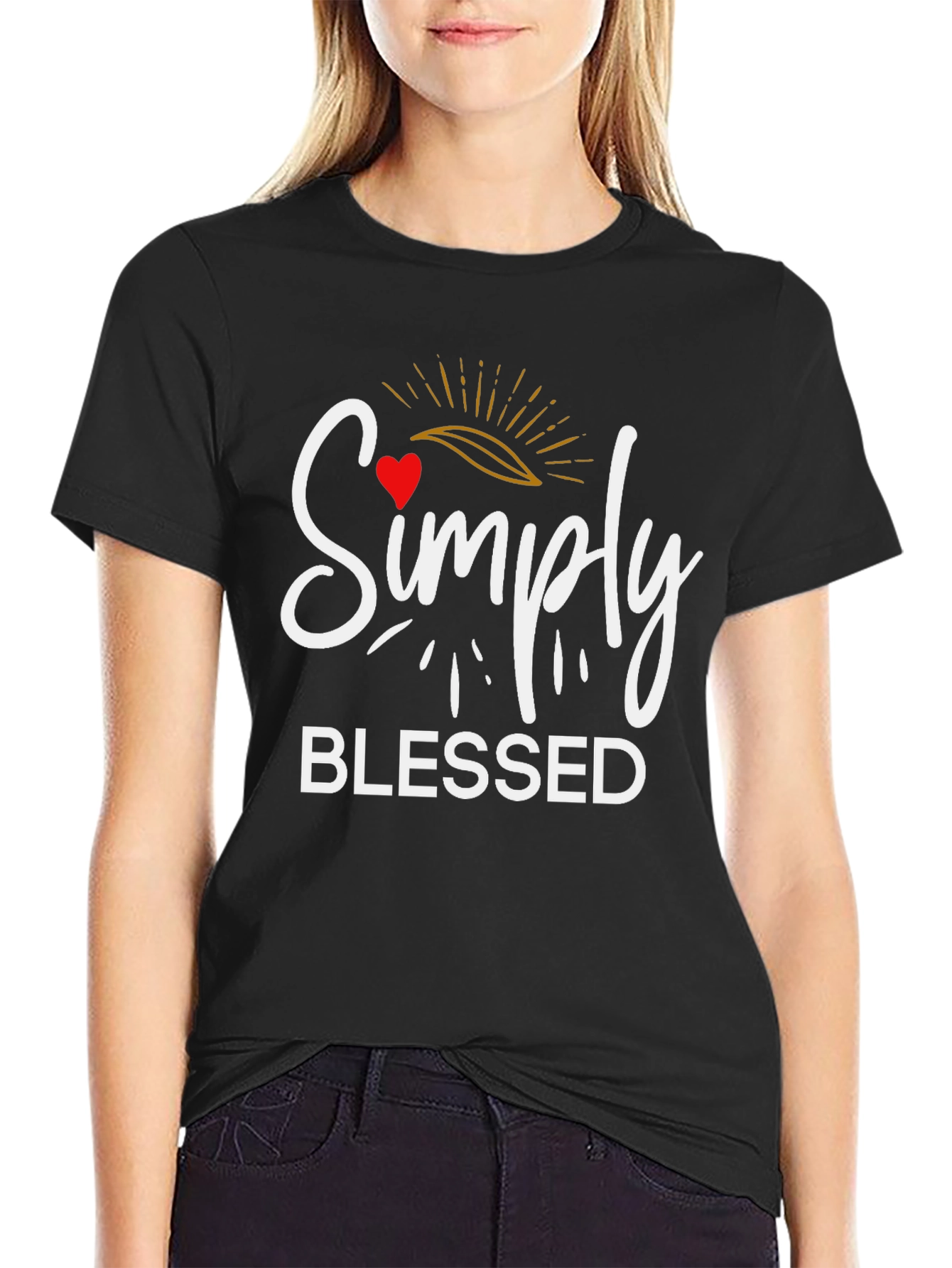 Simply Blessed Graphic T-Shirt