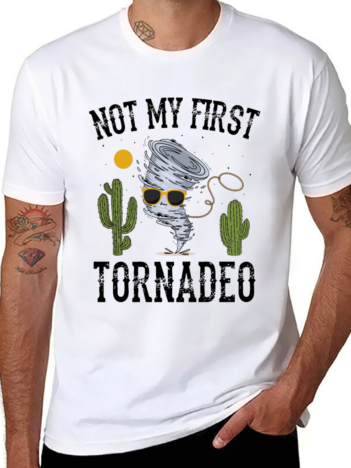 Not My First Tornadeo Graphic T-Shirt