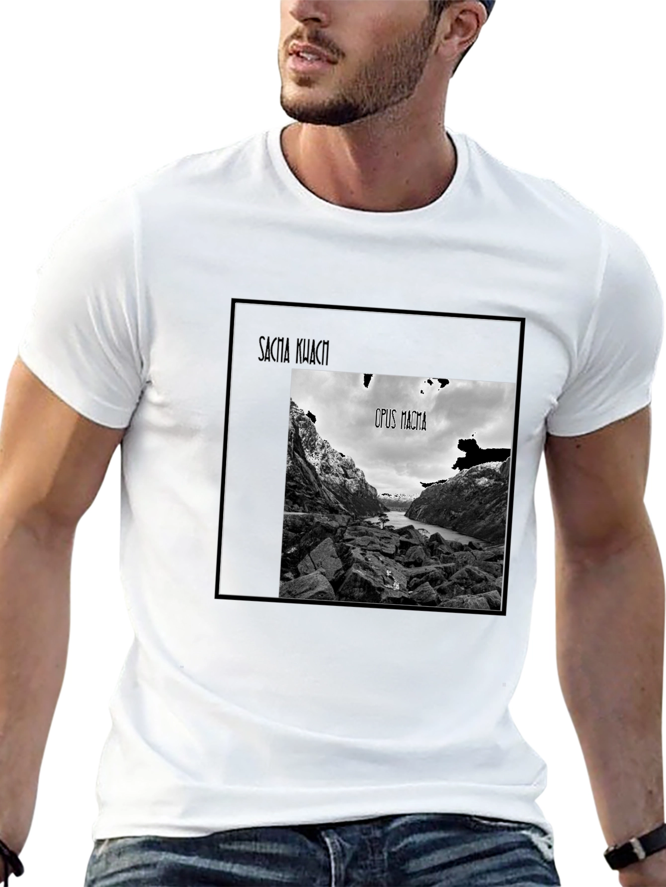 Sacra Kuacti Opus Macra Black T-Shirt