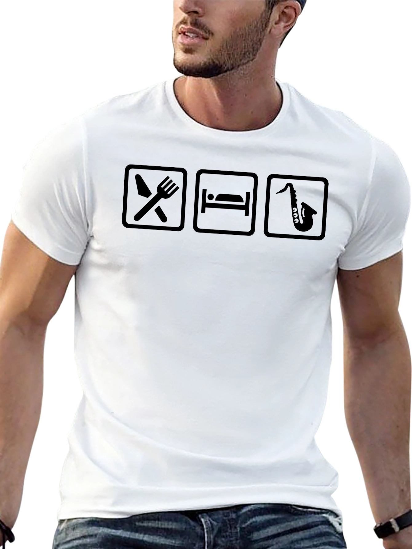 Eat Sleep Sax T-Shirt