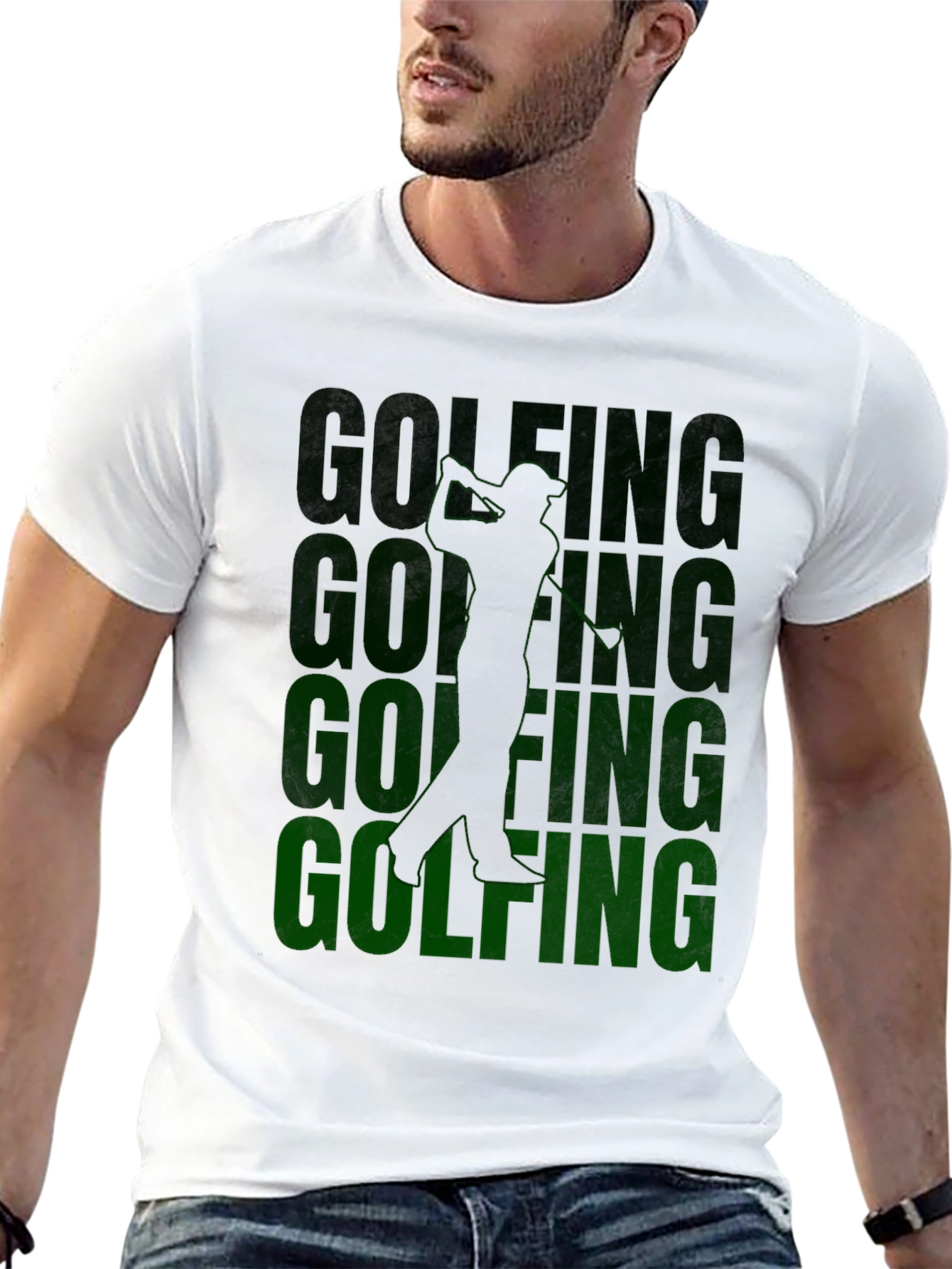 Golfing T-Shirt - Sports Graphic Tee