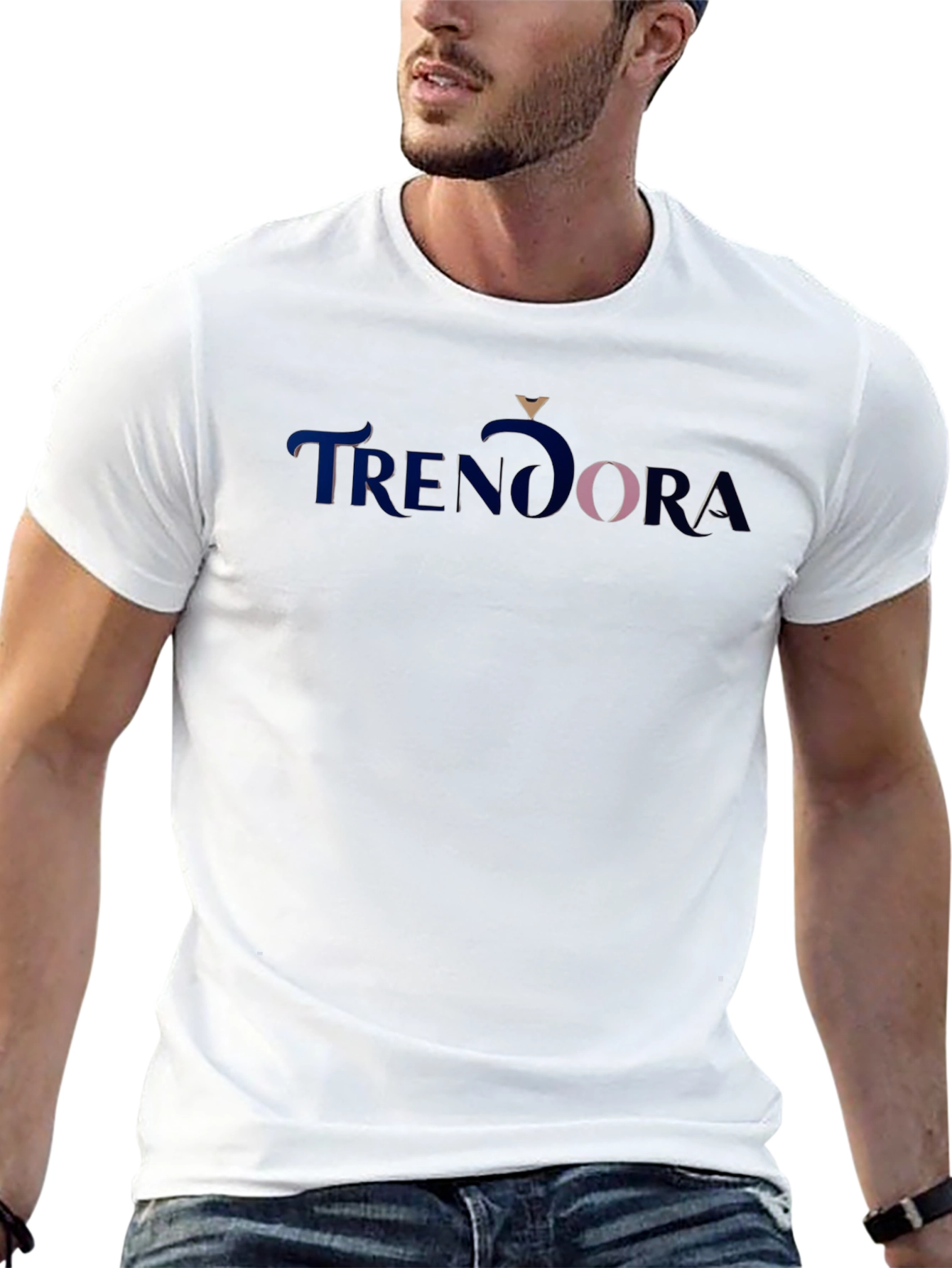 TrenDora Graphic T-Shirt | Black Tee