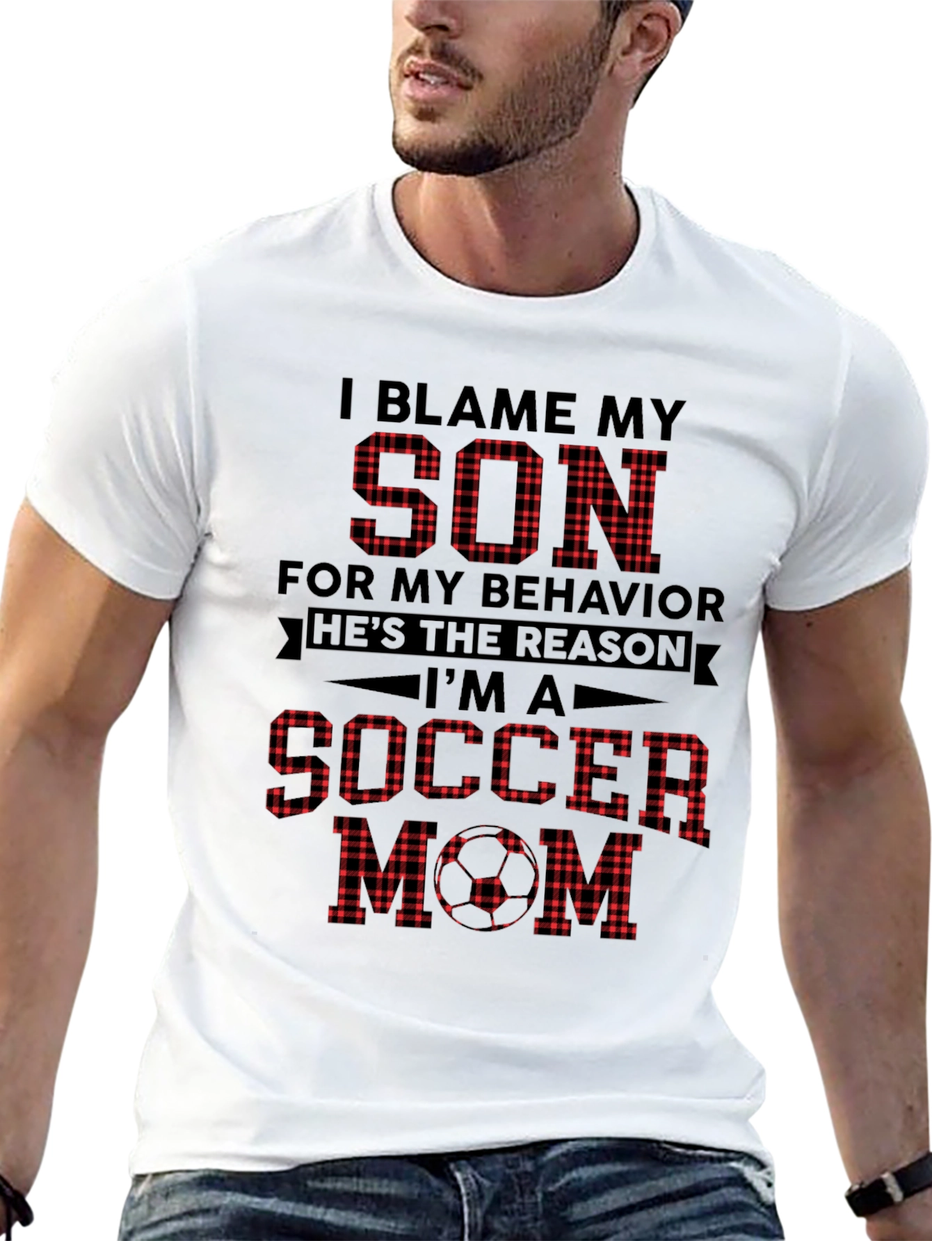 Soccer Mom T-Shirt - Blame My Son Tee