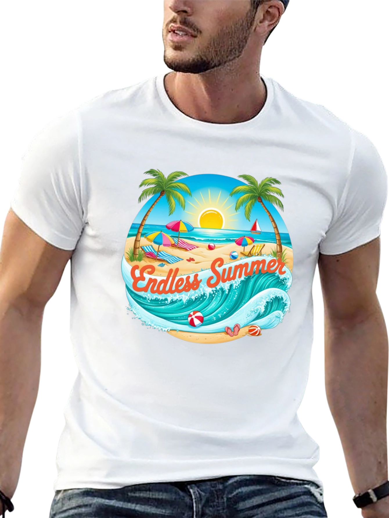Endless Summer Beach Graphic Tee