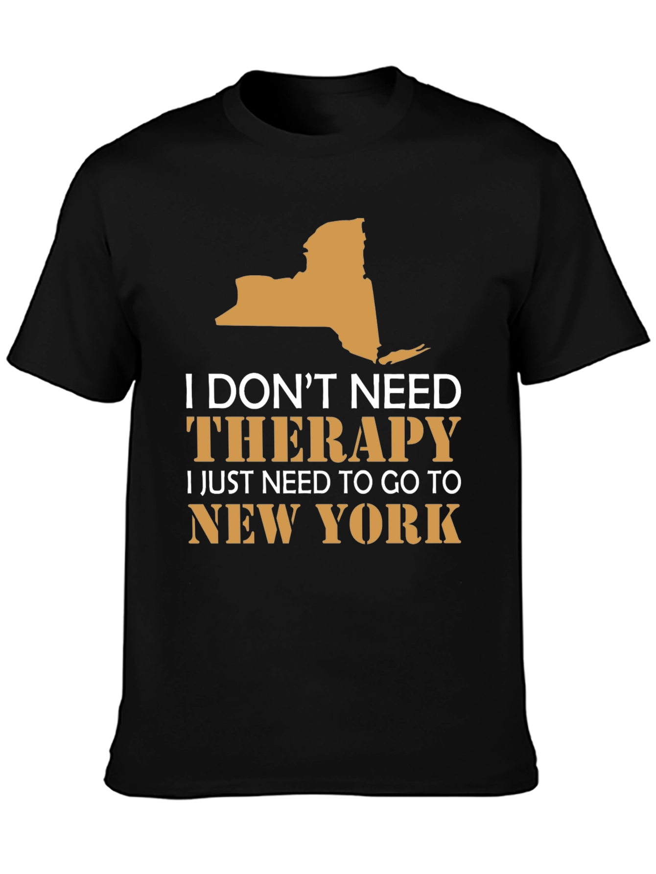 New York Therapy Graphic T-Shirt