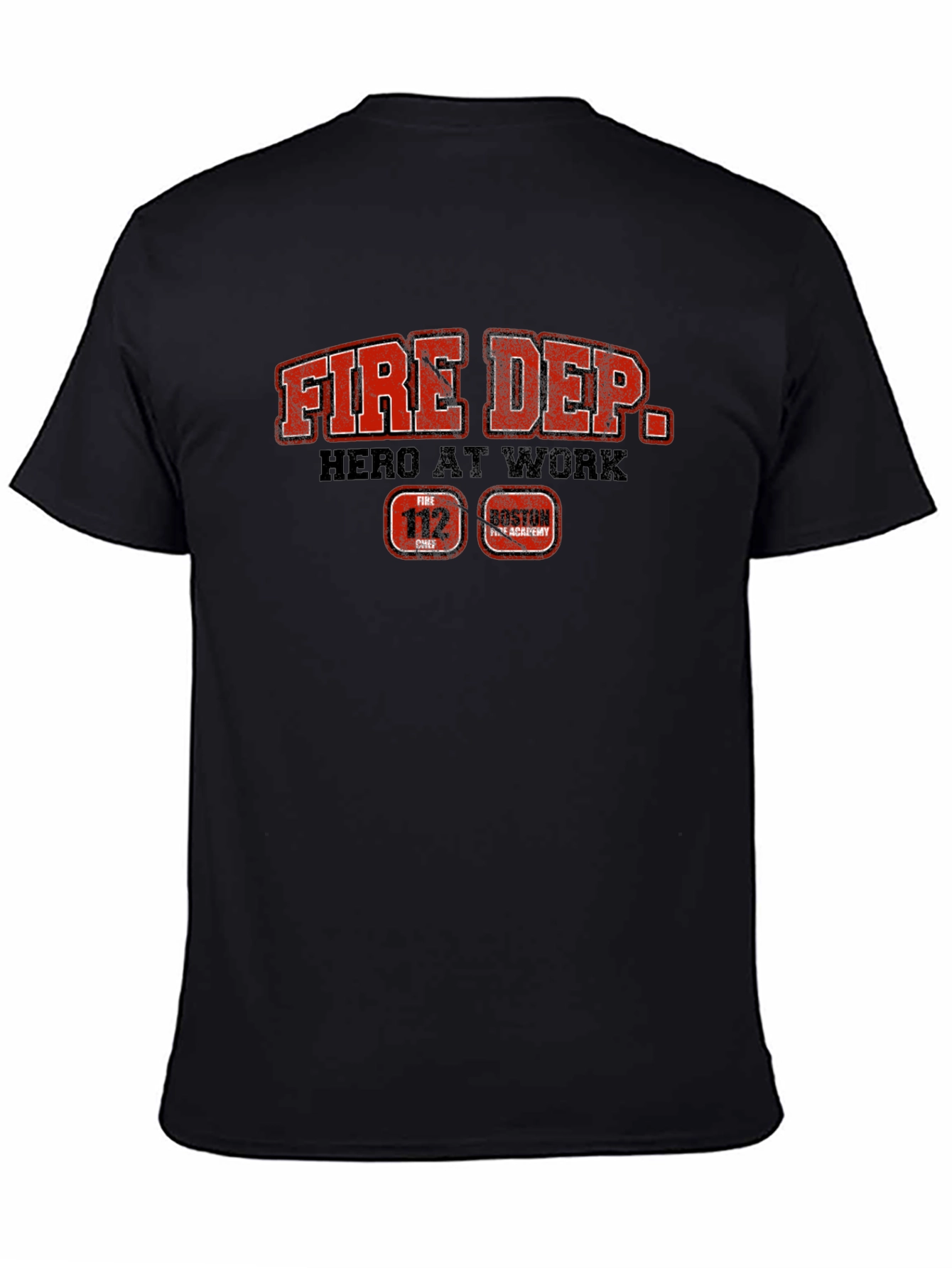 Fire Dept. Hero At Work Graphic T-Shirt